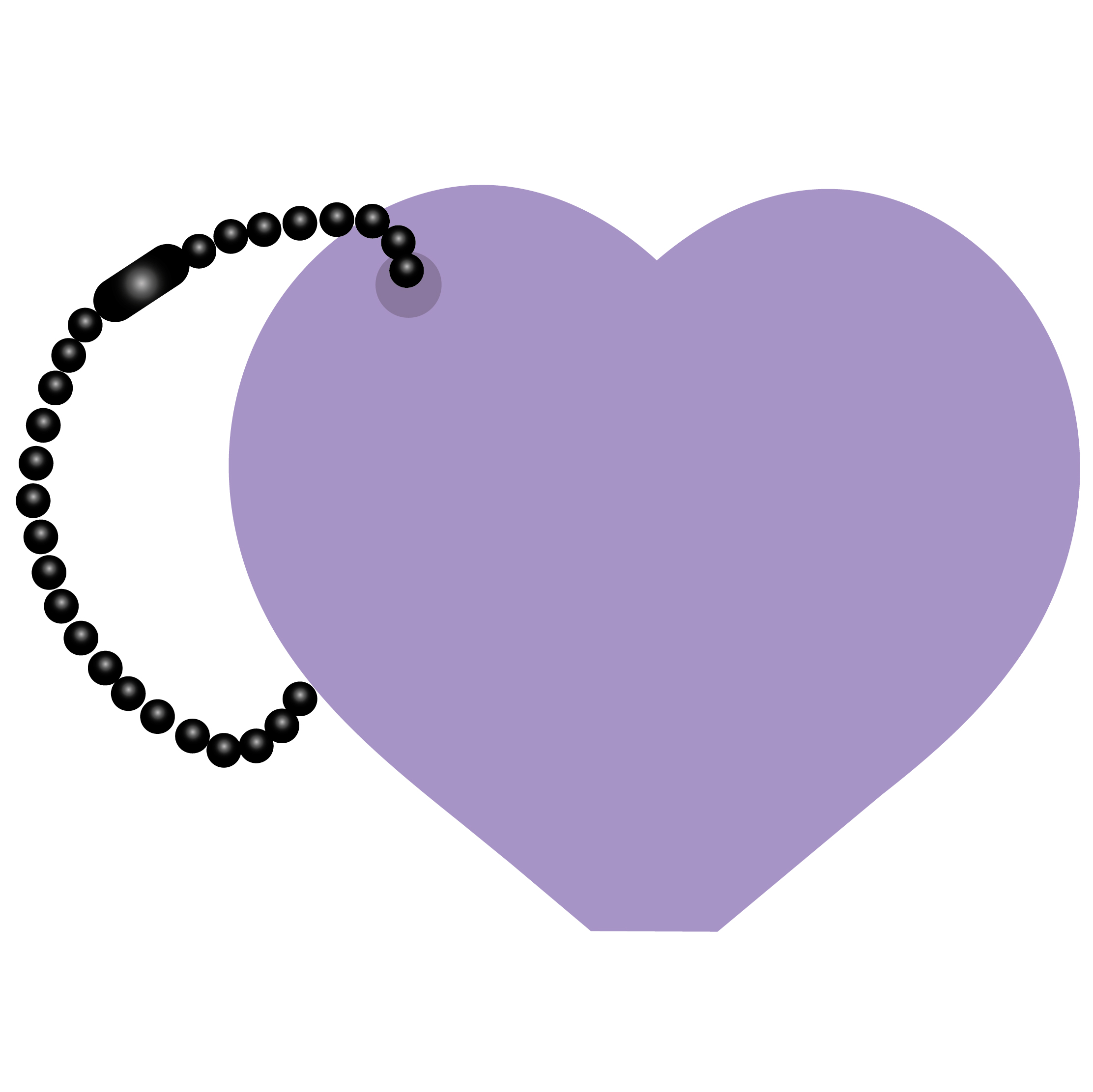 Heart Key Tag 23