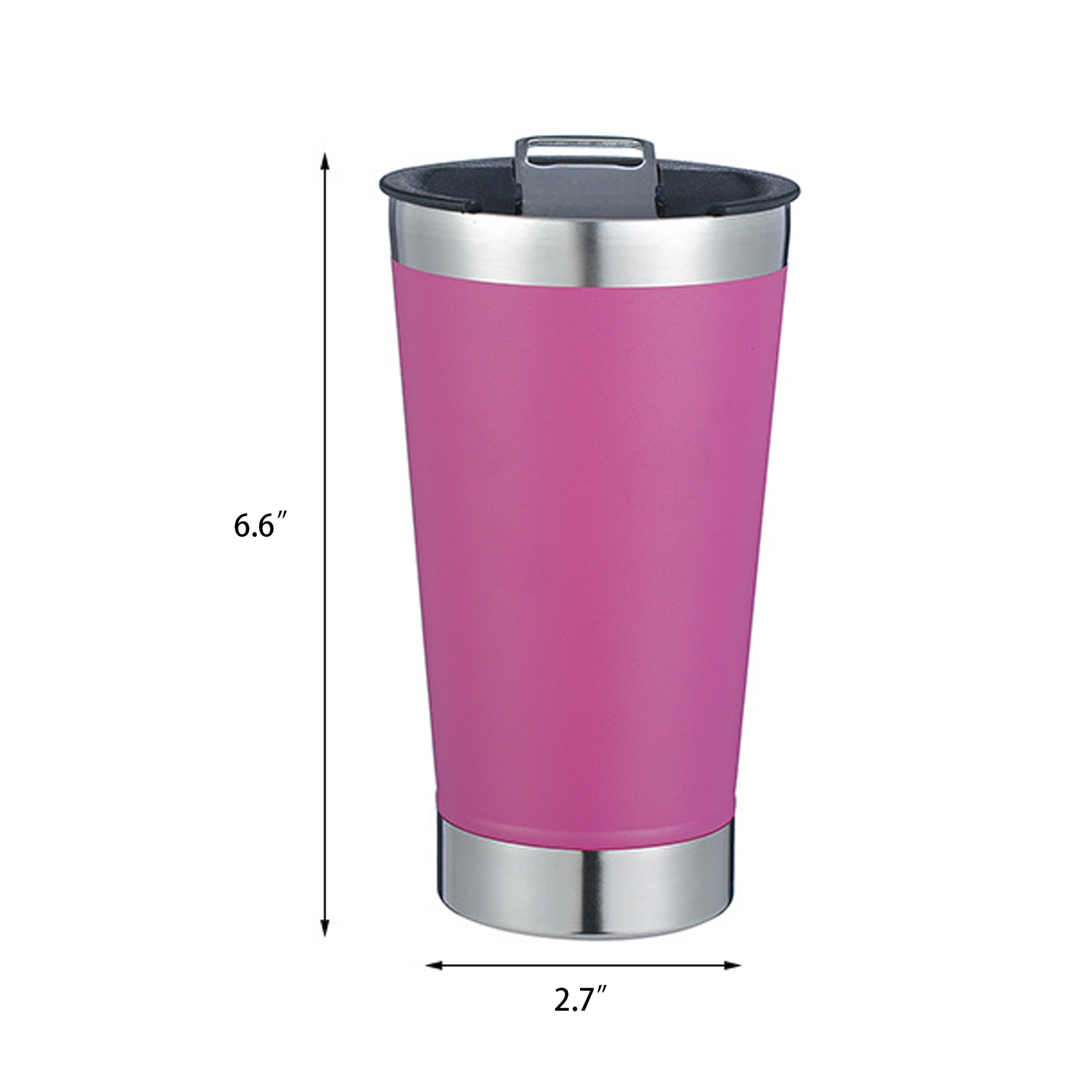 Stainless Steel Travel Mug with Beer Opener 7