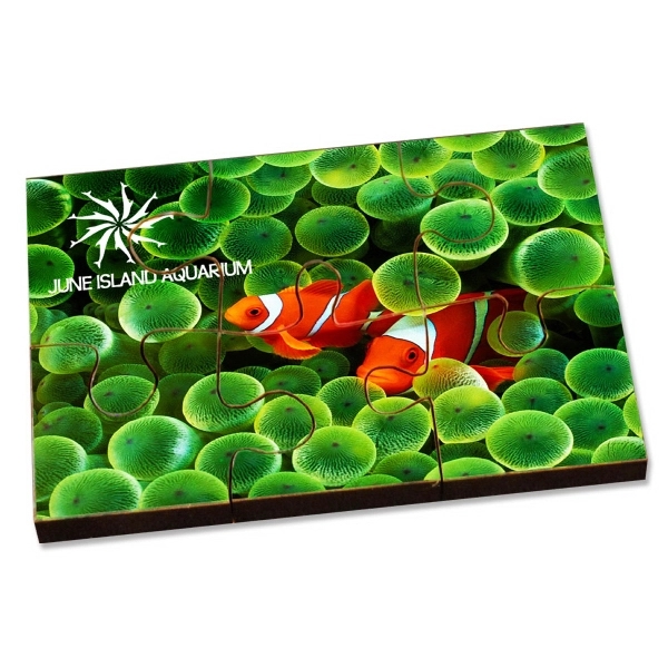 Ultra Vivid Recycled Wood Puzzle 10