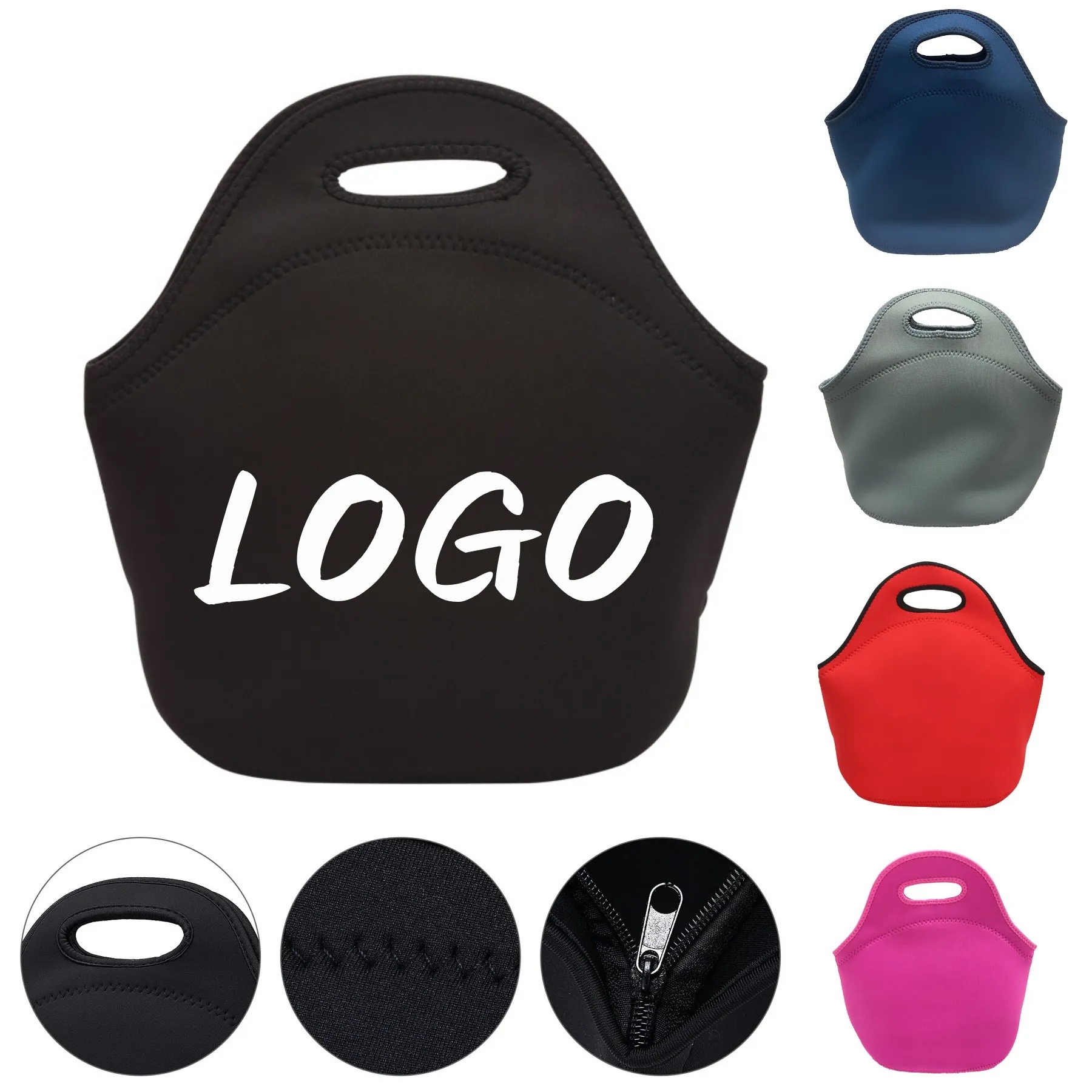 Neoprene Insulated Lunch Bags