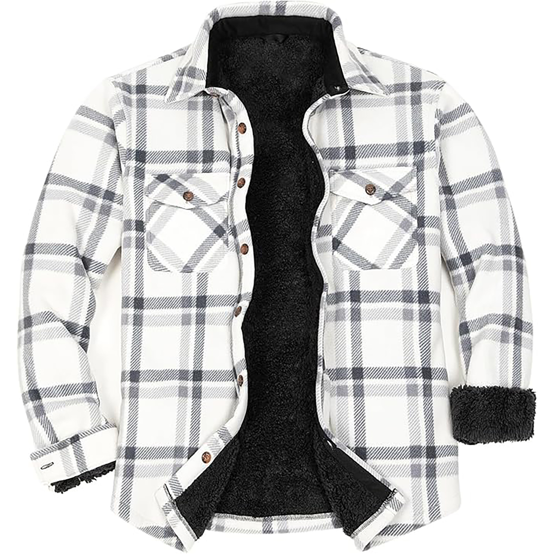 Men's Flannel Shirt Jacket 90