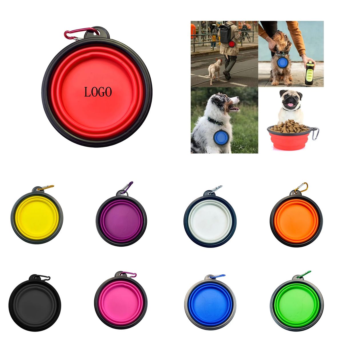 Foldable Silicone Pet Bowl