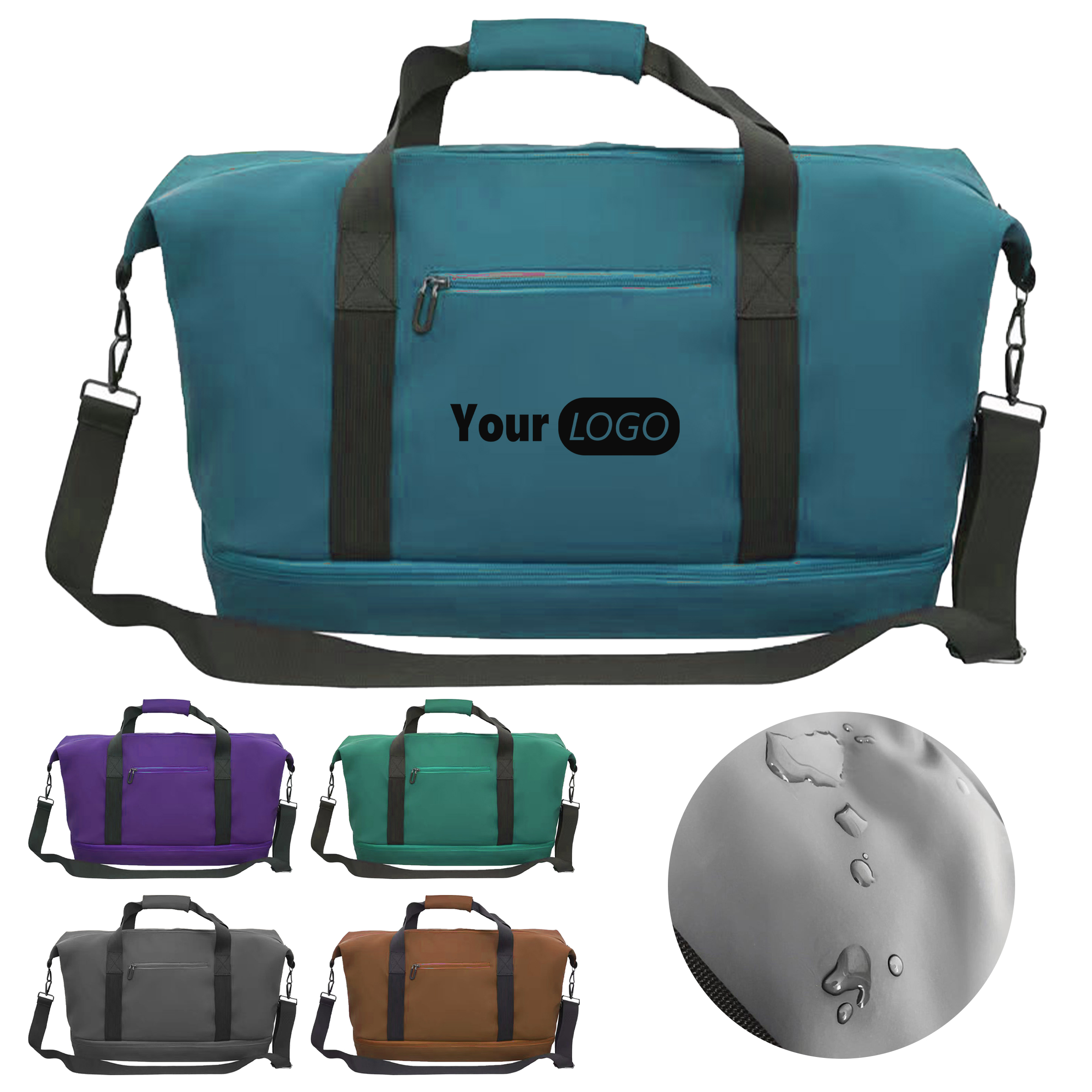 Polyester Sports Travel Duffel Bag 6