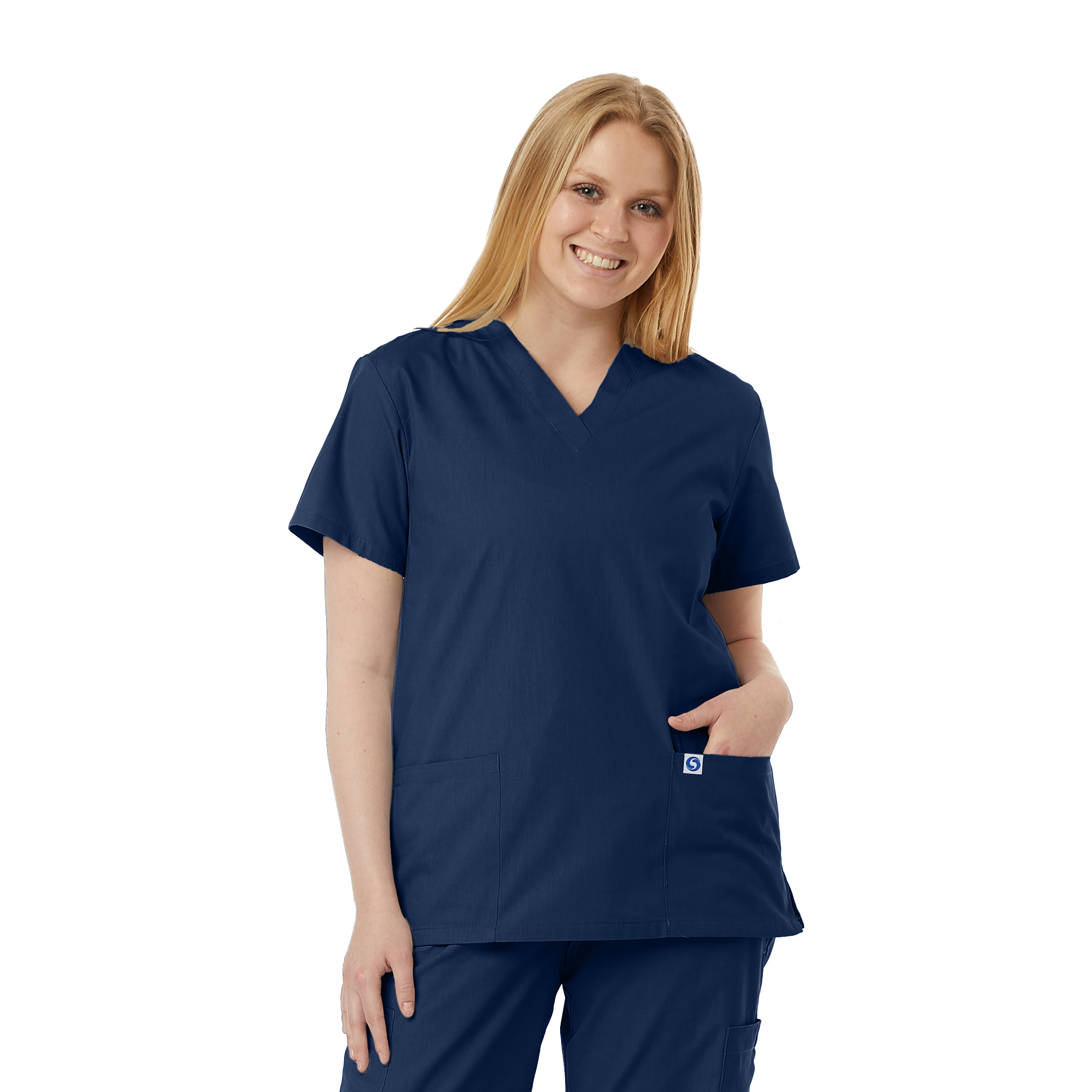 Unisex V-Neck Scrub Tunic 55