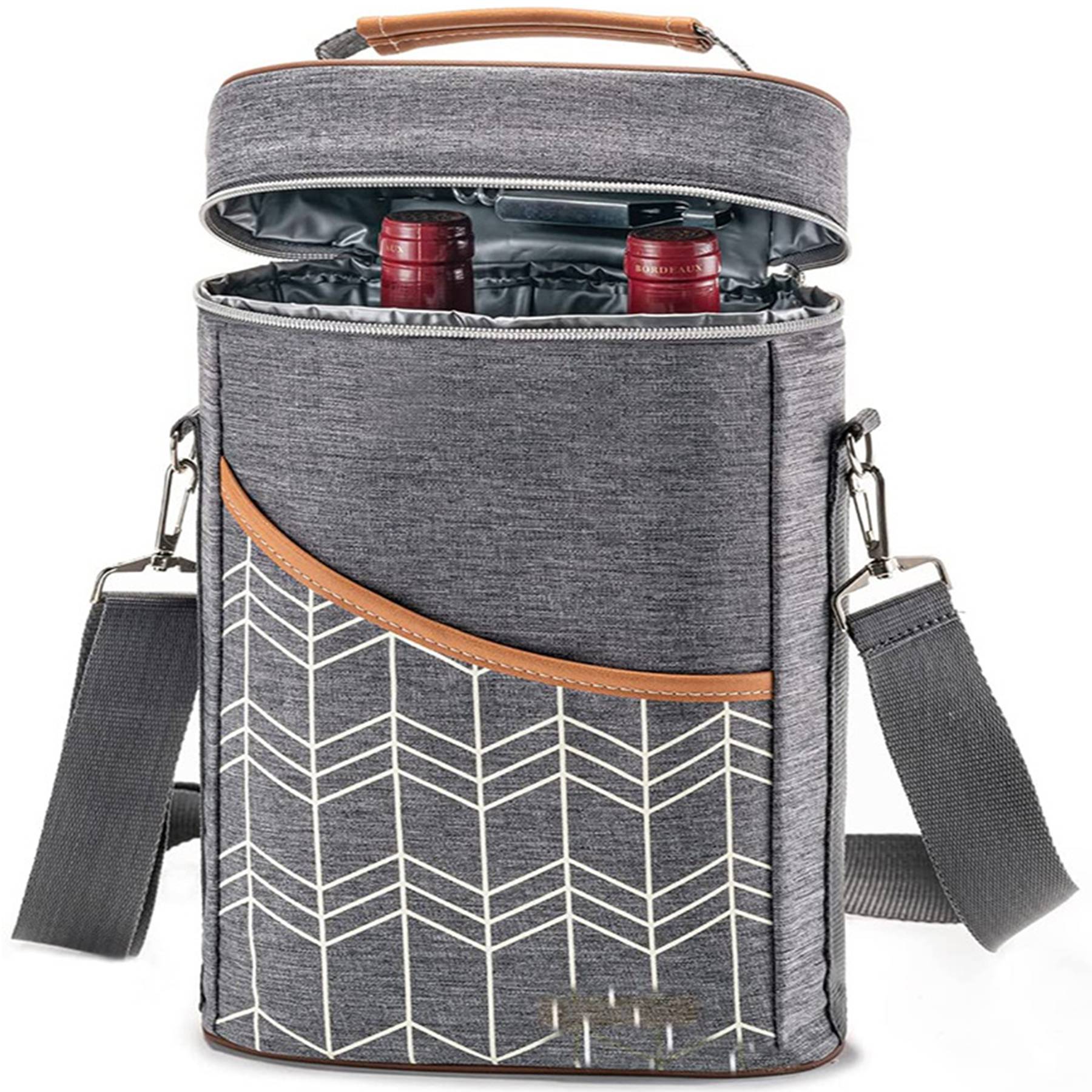 Oxford Outdoor portable waterproof wine insulation bag
