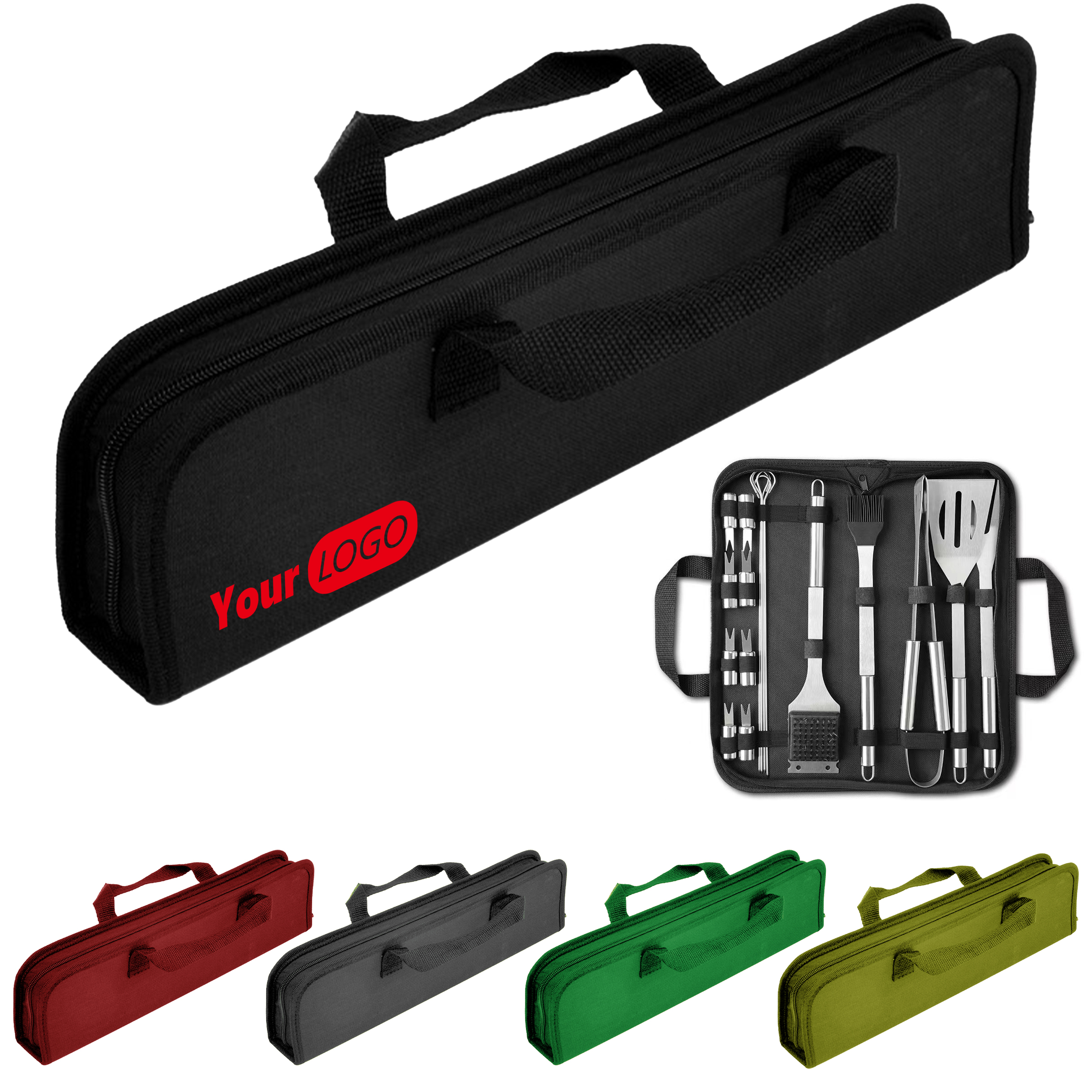 Stainless Steel 18-Piece Grill Master Set 5