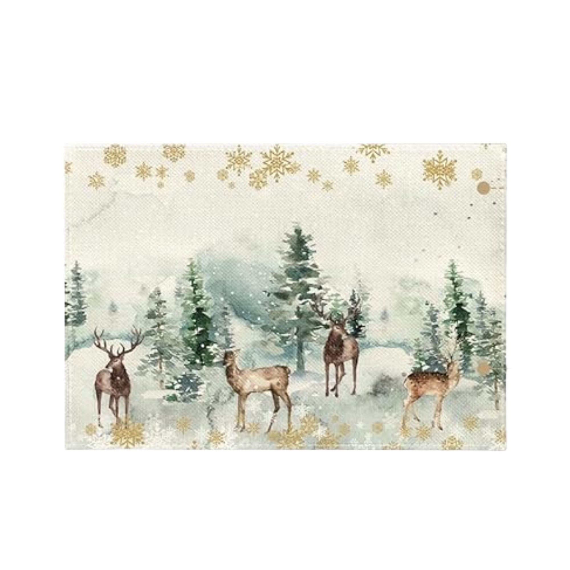 Christmas Placemats For Dining Decoration 13