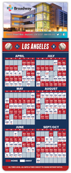 Magna-Card Business Card Magnet - Baseball Schedules (3.5 x 9)