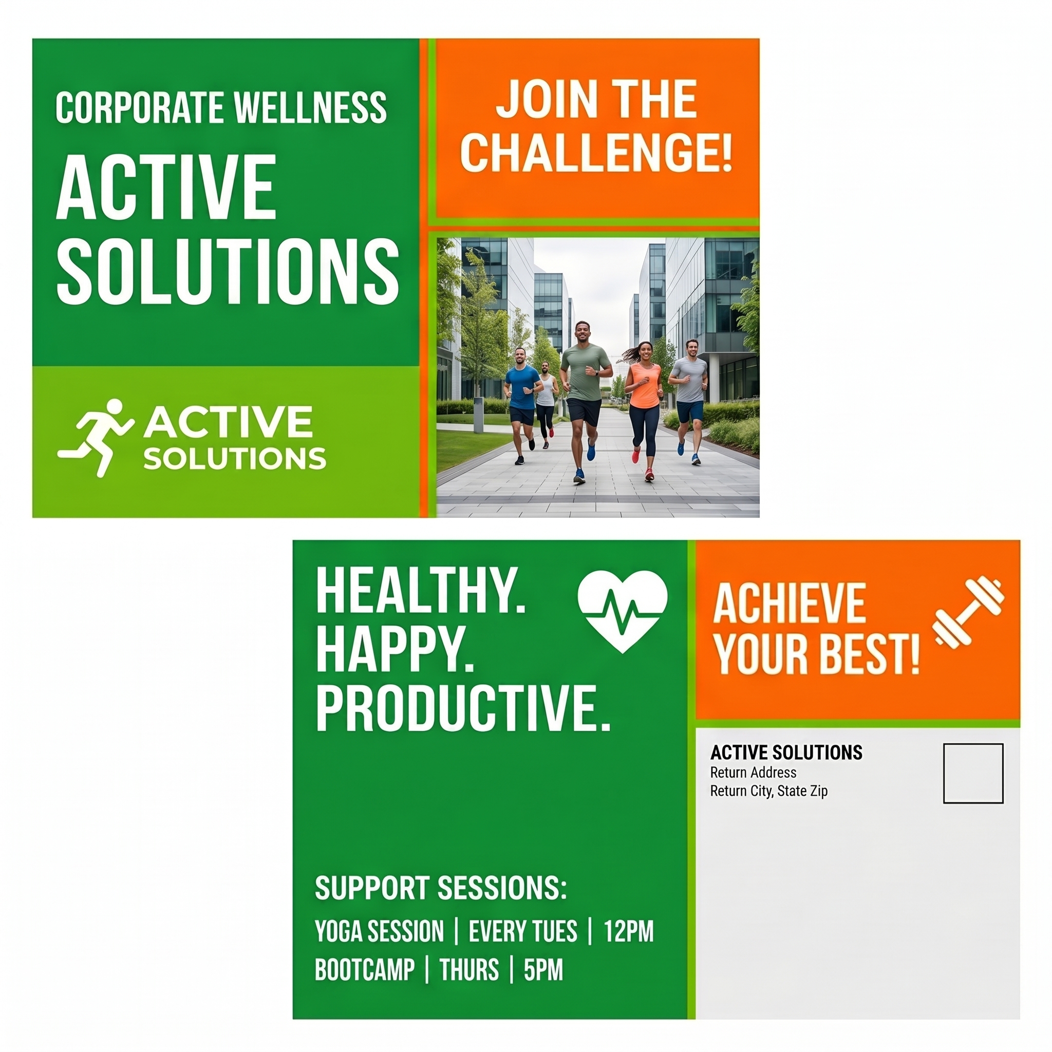 Oversized Direct Mail Postcard With UV Coating