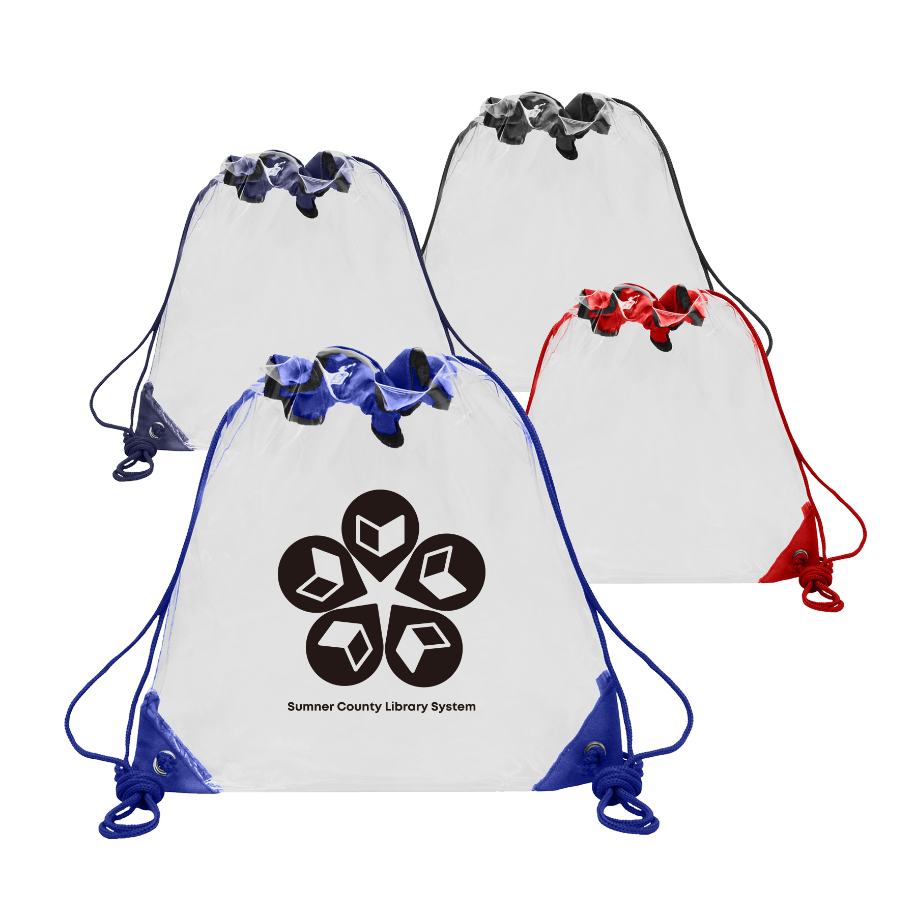 Clear Drawstring Backpack 8