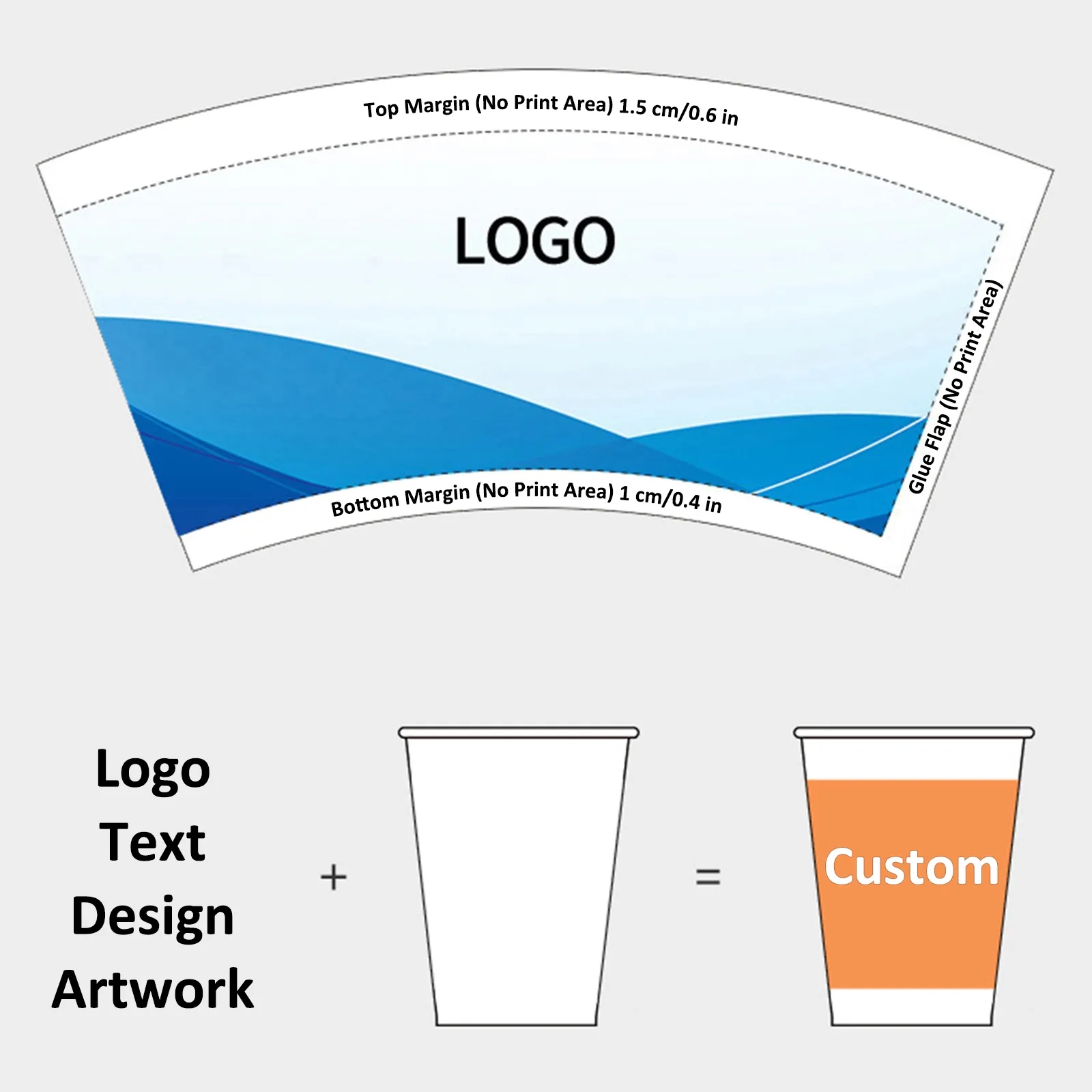 Leak Proof Disposable Paper Cup 3 oz 8 oz 12 oz 16 oz 22 oz 25