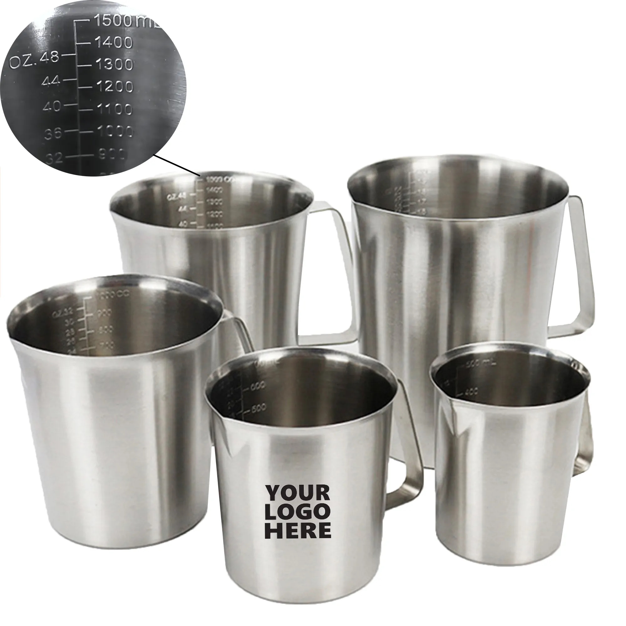 17OZ Stainless Steel Measuring Cup 6
