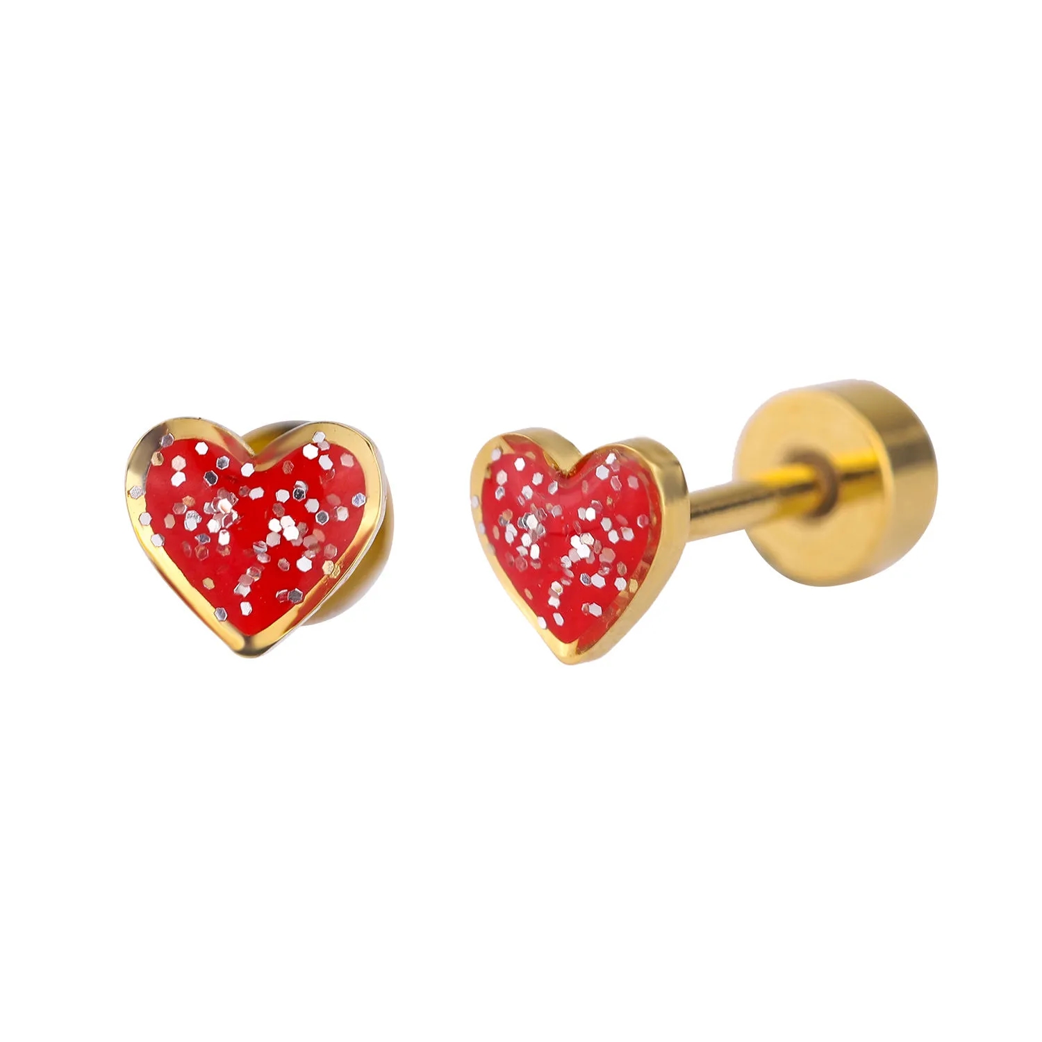 Stainless Steel Stud Earrings Versatile Jewelry Essential 18