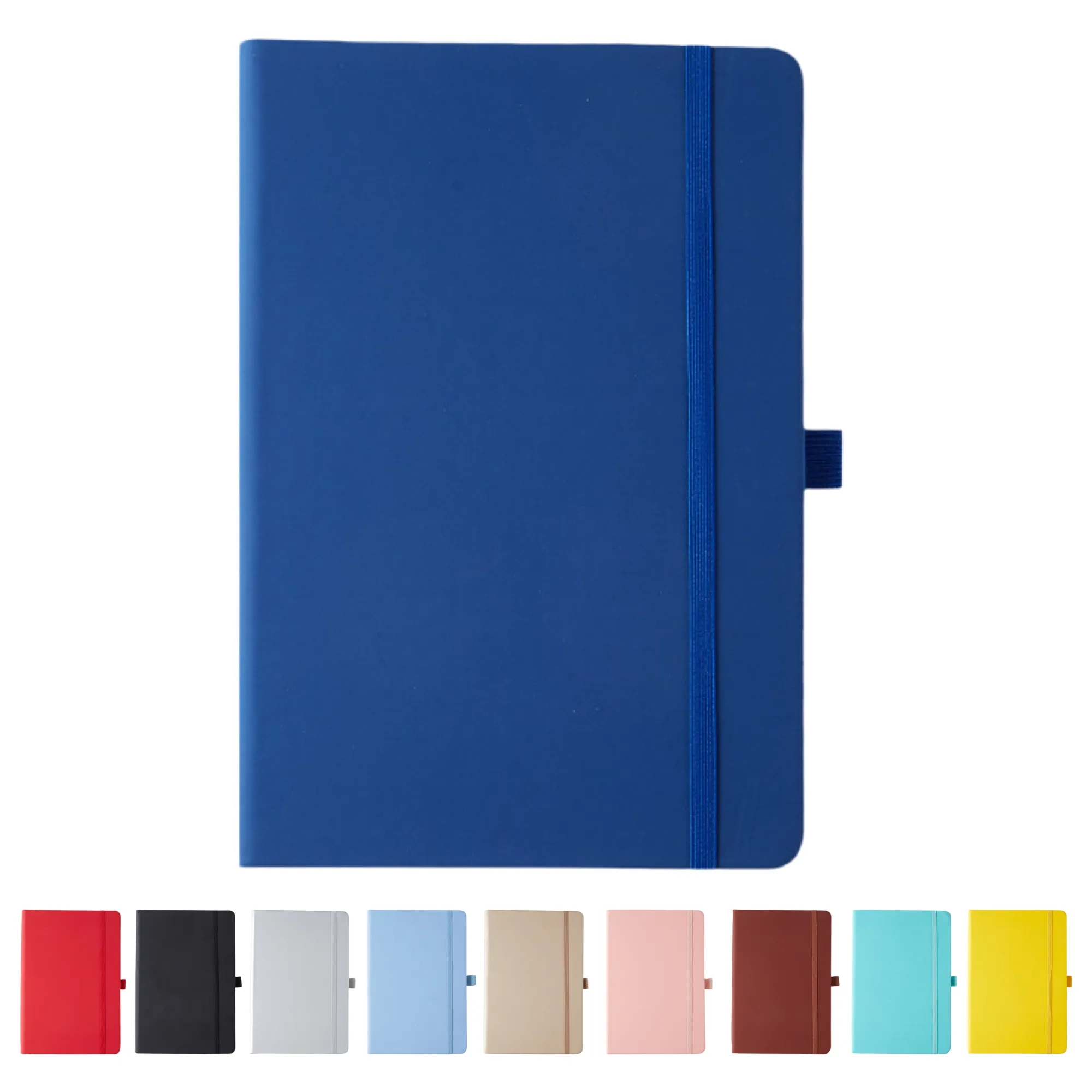 Full Color A5 PU Hardcover Notebook With Pen Loop MOQ 50 4