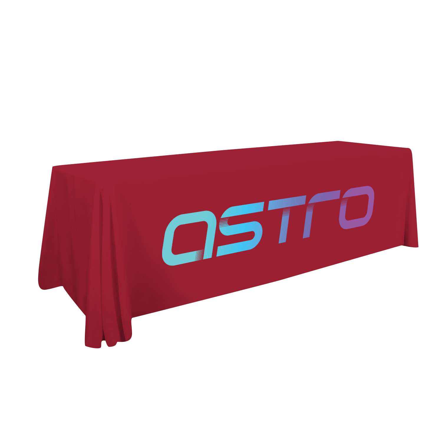 8' LazerLine 3-Sided Throw Full-Color Front Only 17