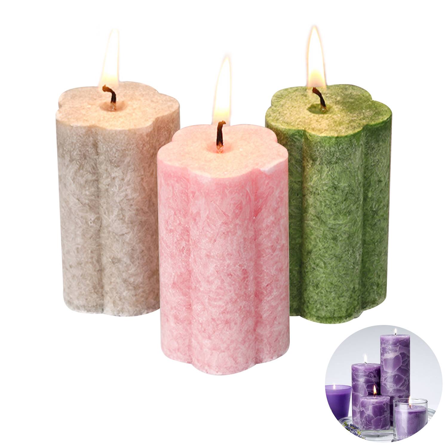 Customized Pillar Candle