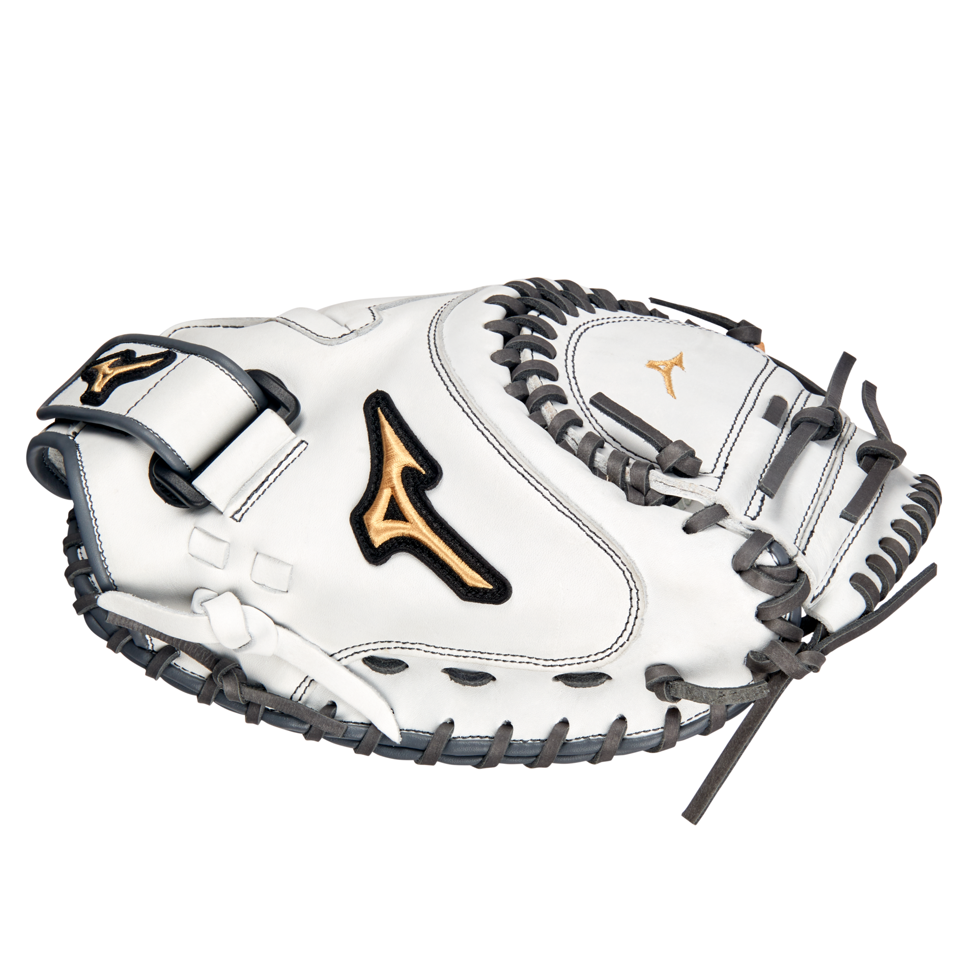 MVP Prime Fastpitch Softball Catcher's Mitt 34", BioSoft Leather, Center Pocket Design 9