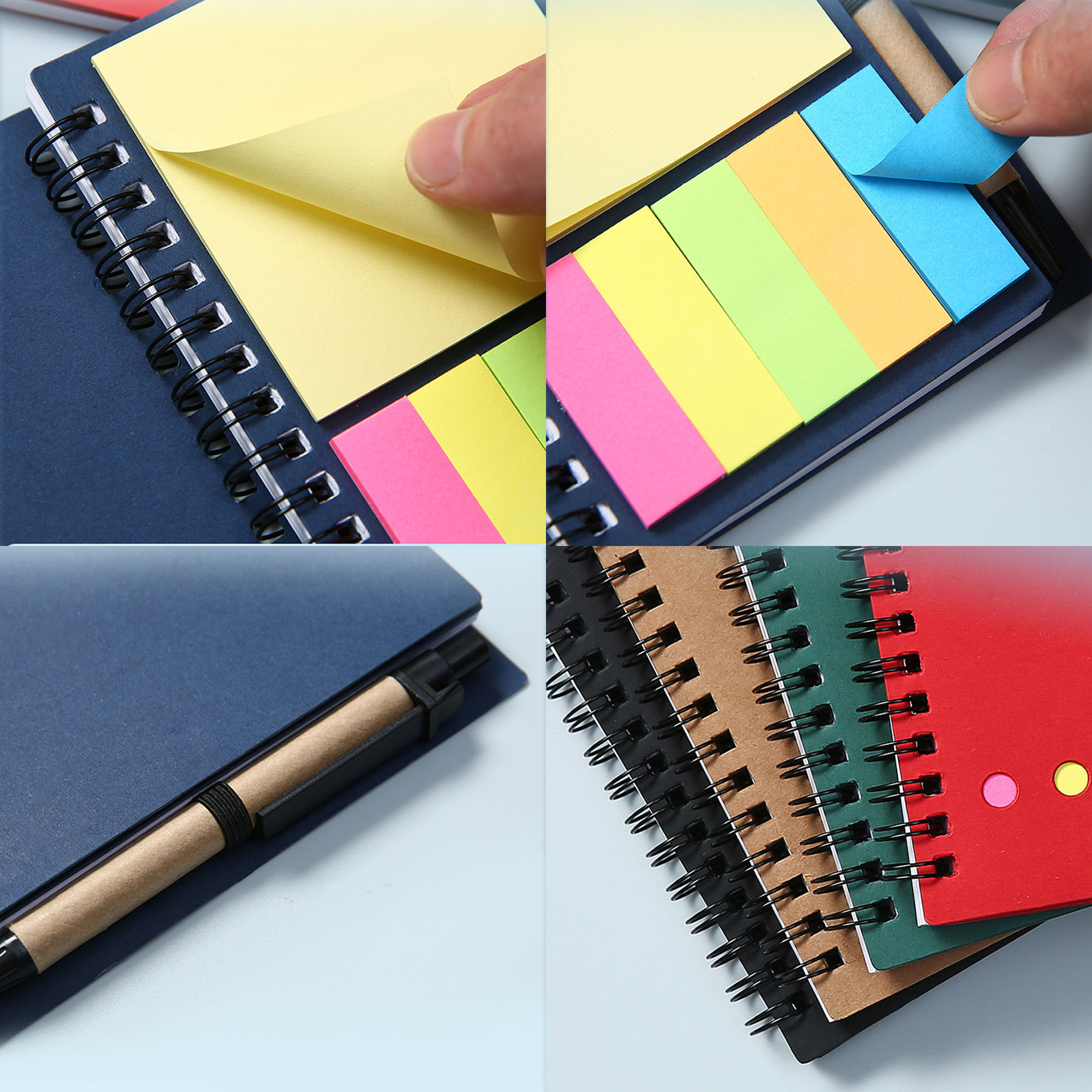 Recycled Notepad Notebook With Sticky 6
