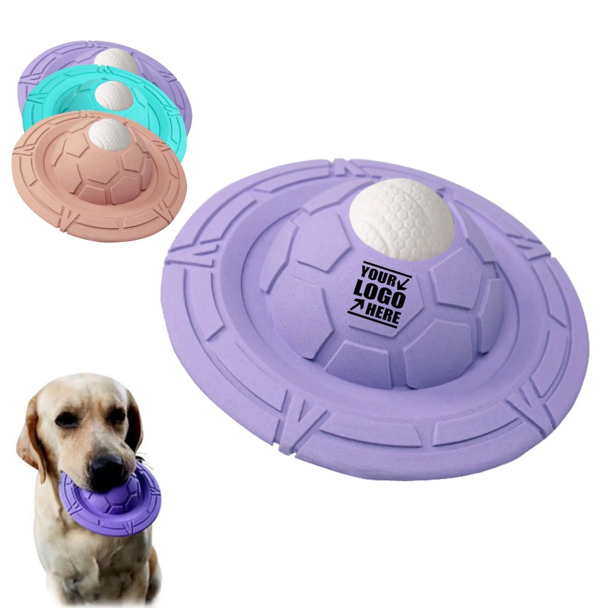 UFO-Shaped Rubber Dog Flying Disc 7