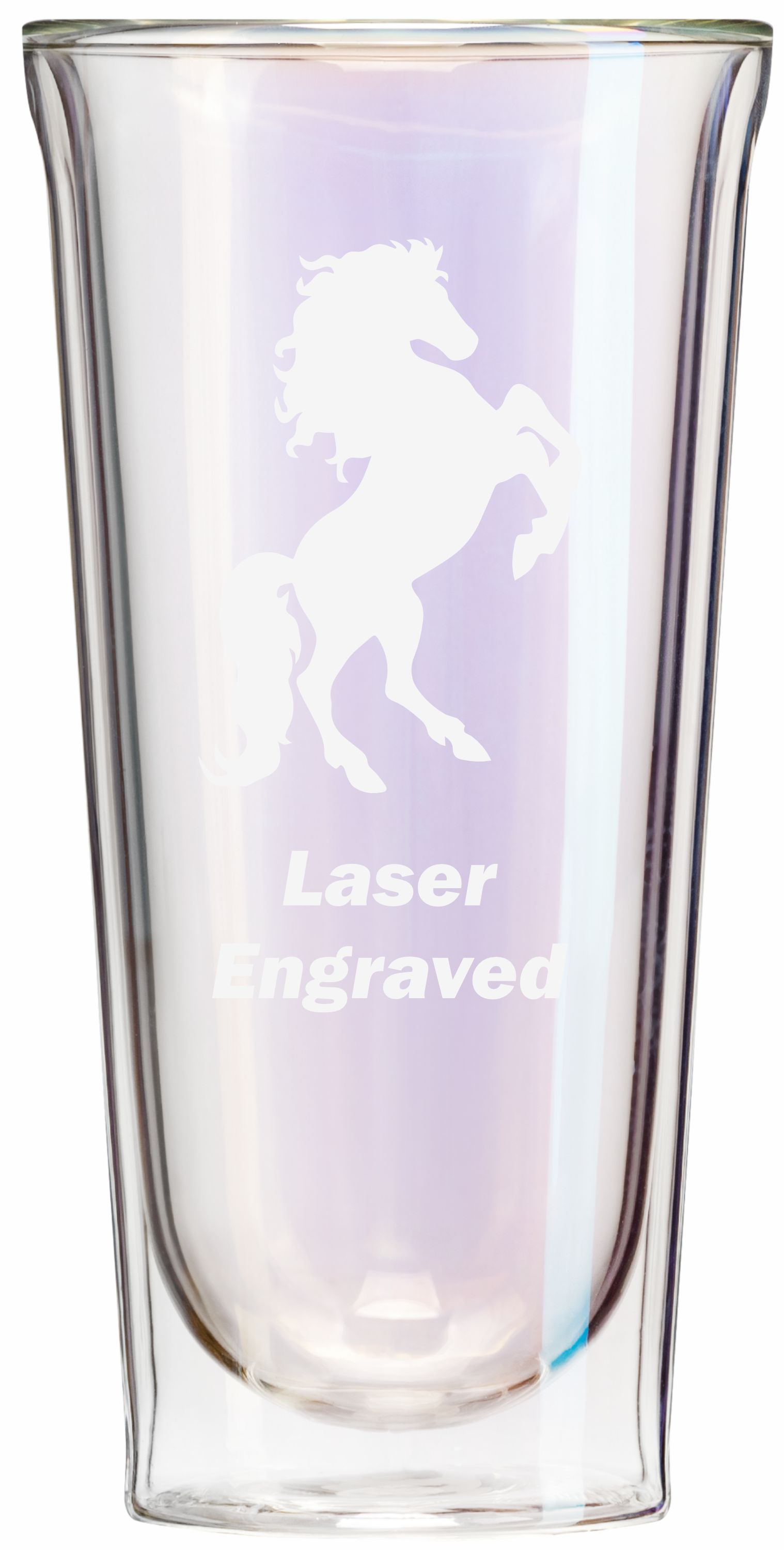Corkcicle 16 oz Prism Glass Pint - Set of 2