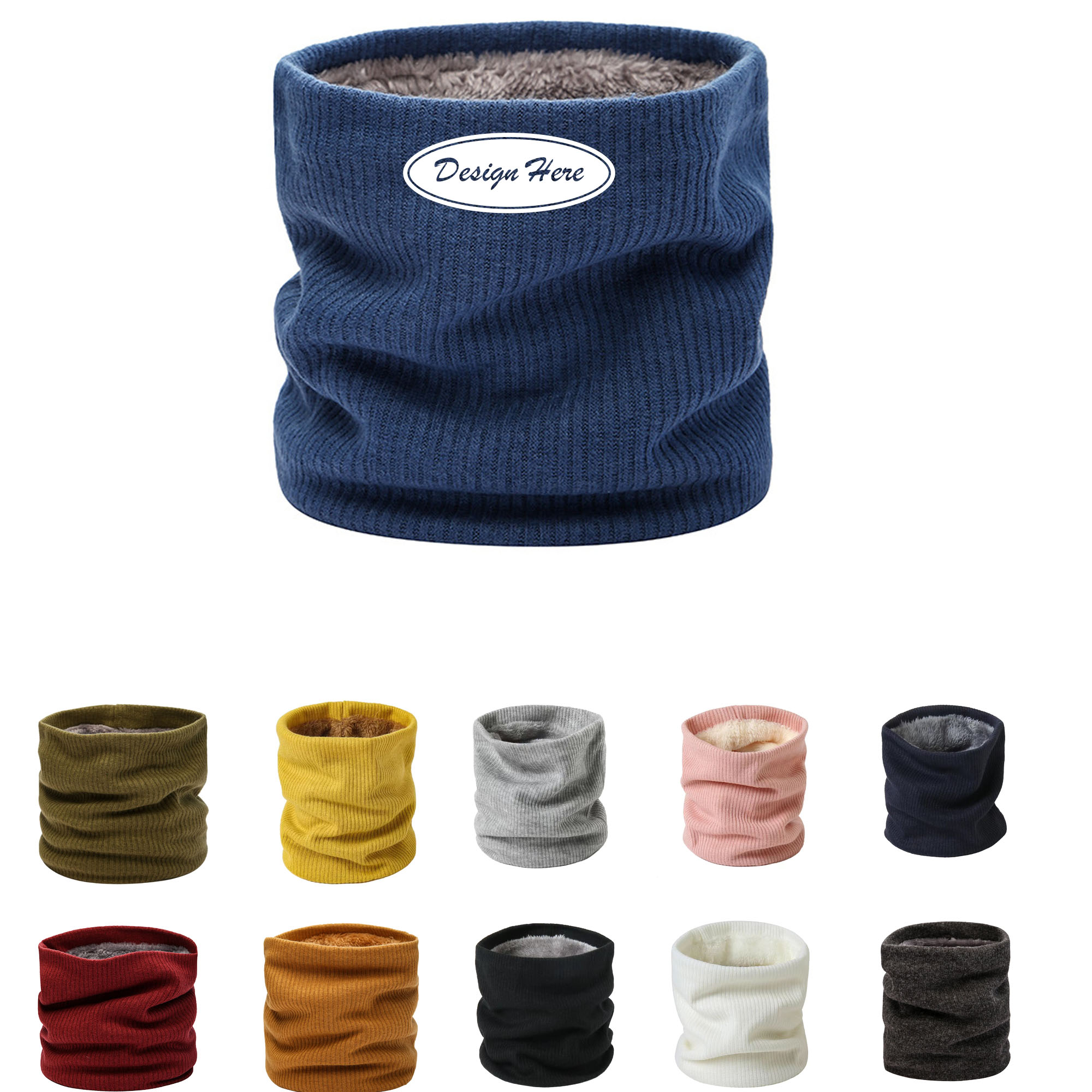 Thermal Knit Neck Gaiter for Cold Weather Protection 6