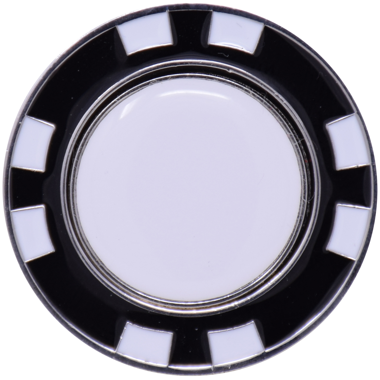 Metal Poker Chip with Removable Ball Marker 16