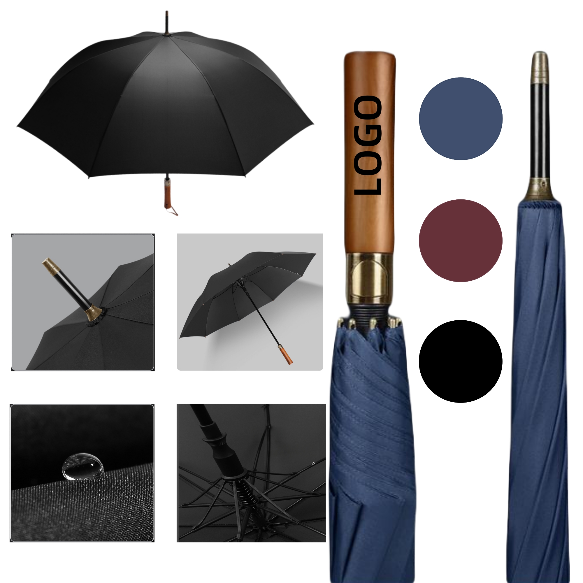 Long-Handle Automatic Umbrella 3
