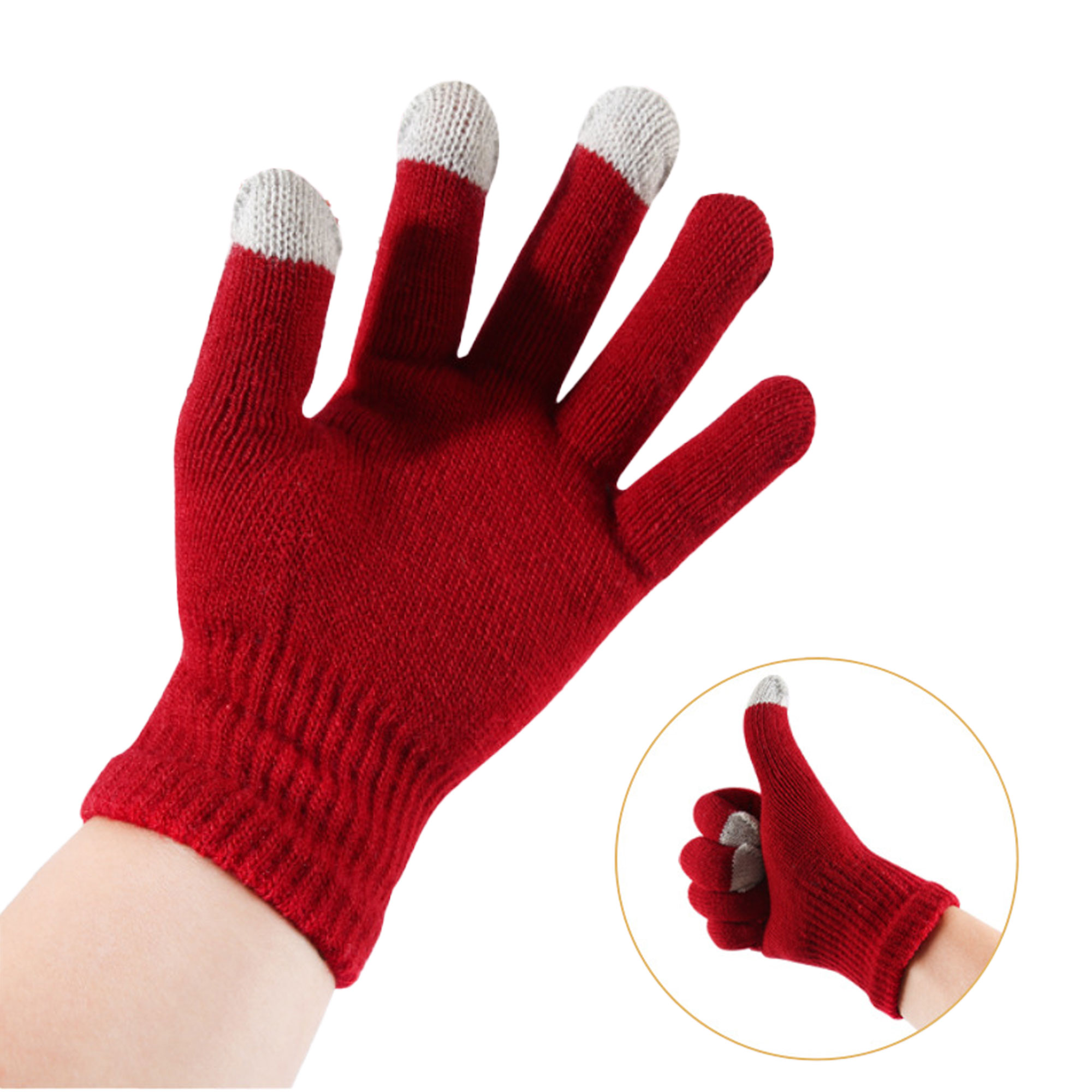 Acrylic Warm Cycling Gloves 6
