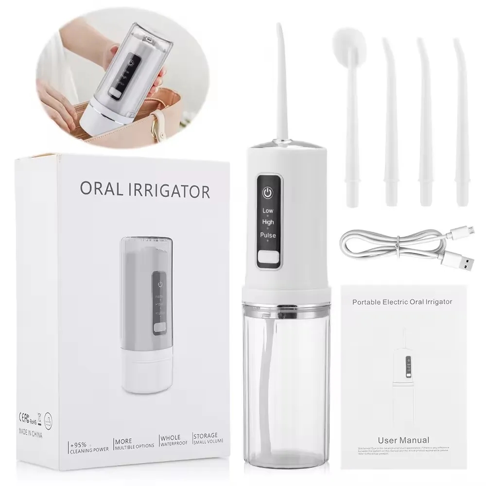 Portable Waterproof Flosser Tooth Cleaner 23