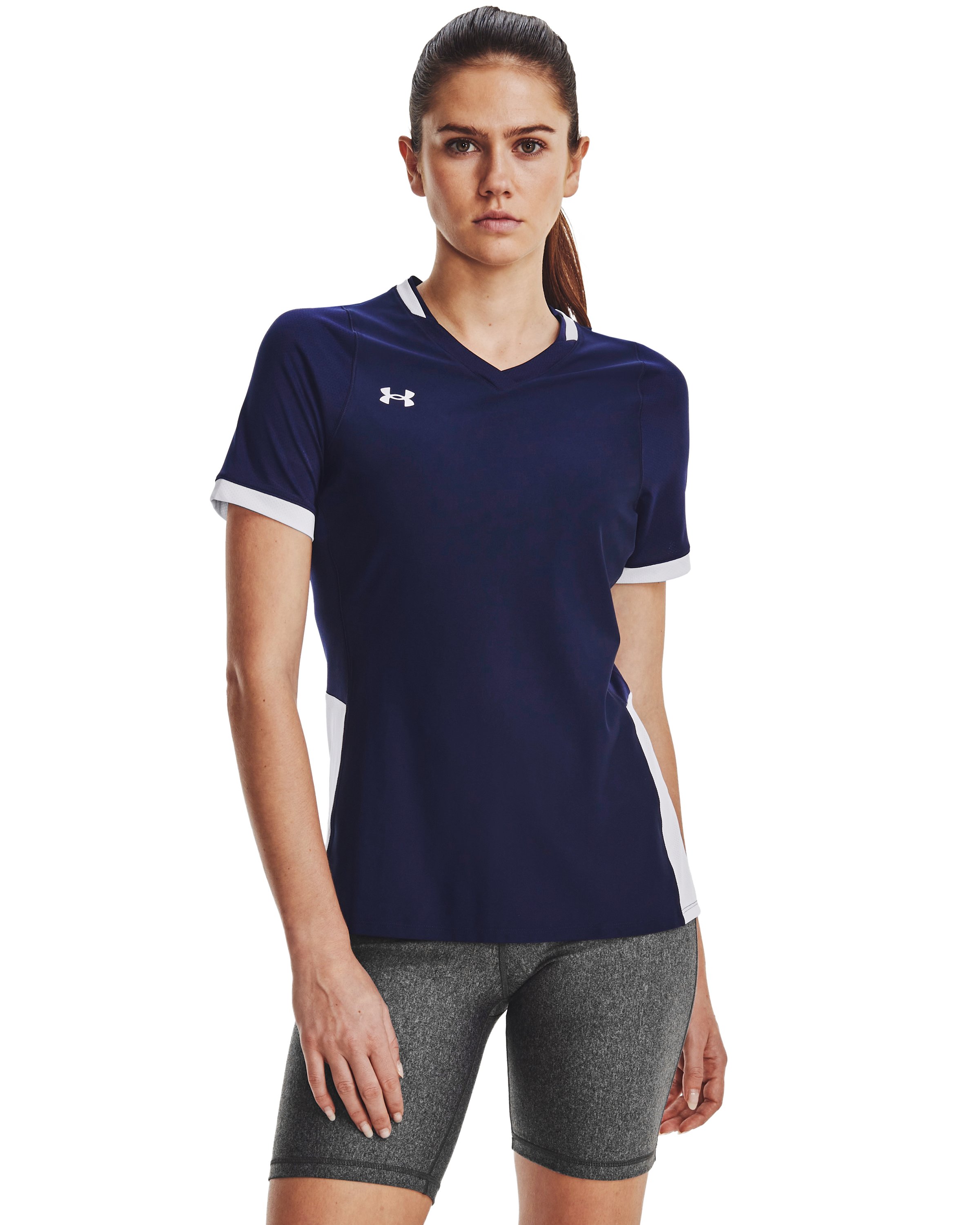 UA Powerhouse 2.0 Women's Volleyball Short Sleeve Jersey 15