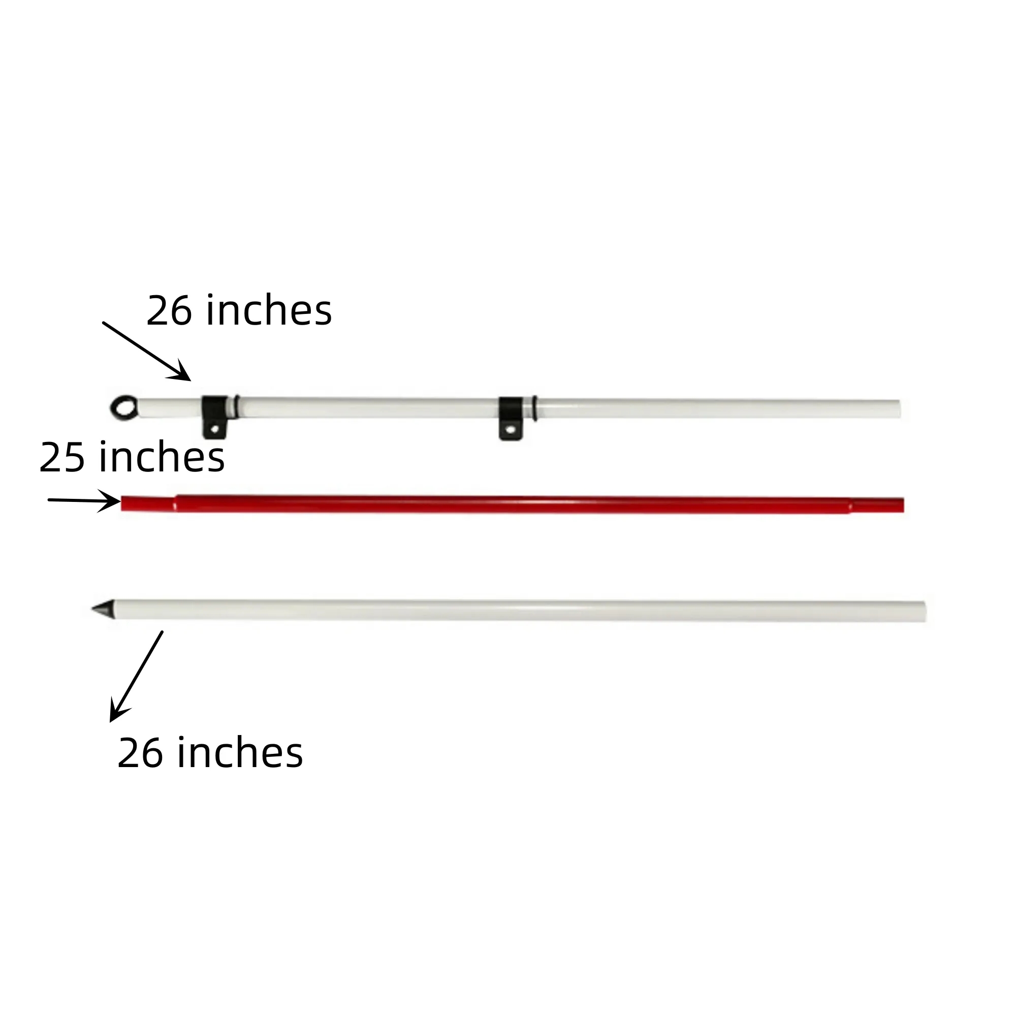 MOQ 20 Set Golf Flagstick 6ft Pin Flag And Cup For Yard 10