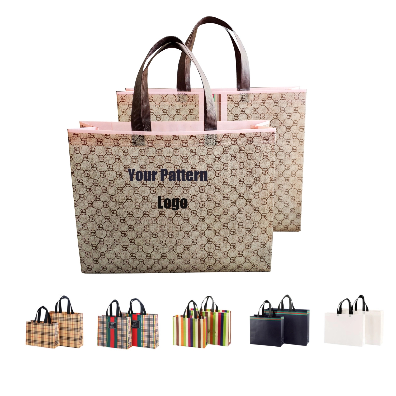 Customized Plastic Shopping Gift Tote Bag