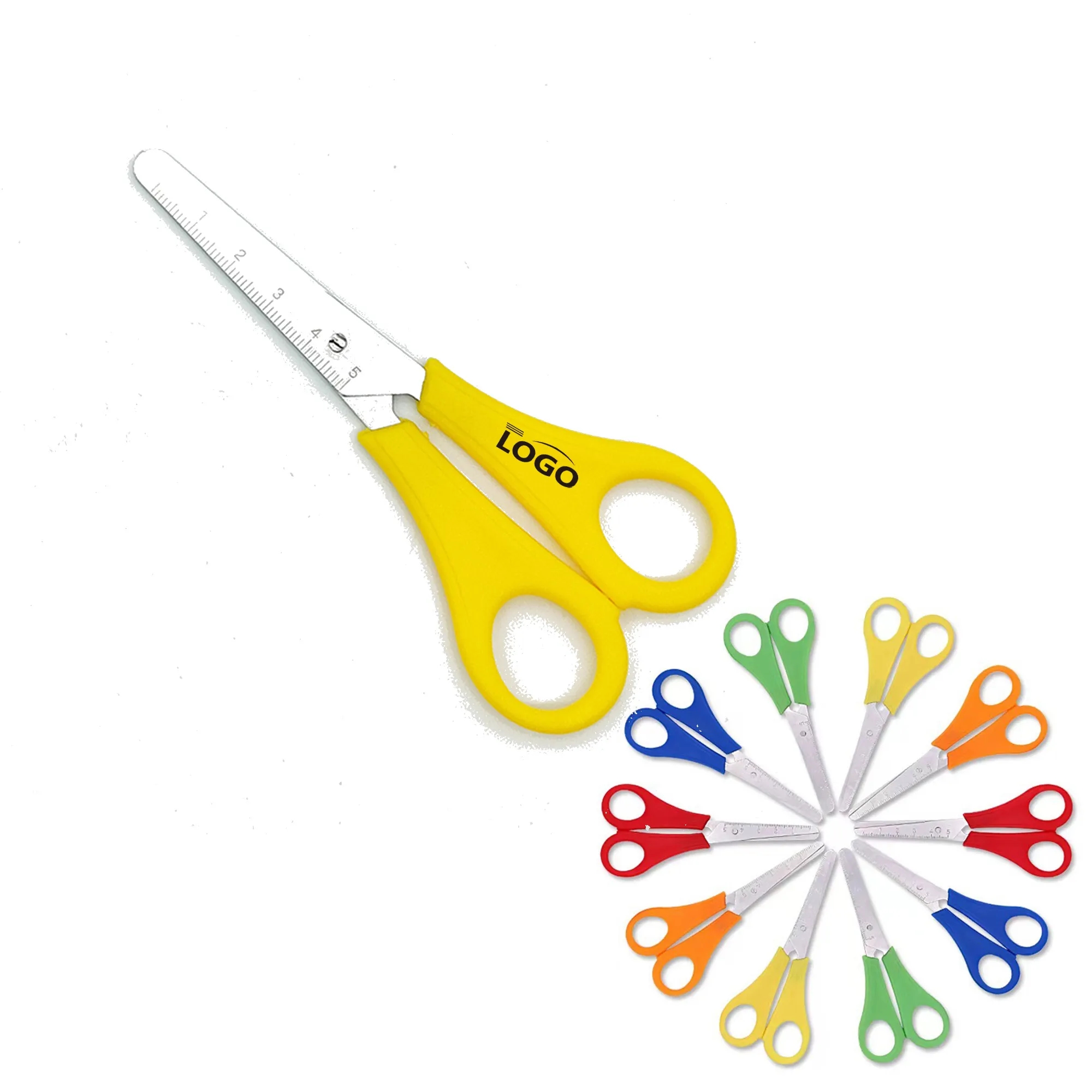 Student'S Safety Scissor MOQ 10pcs 12