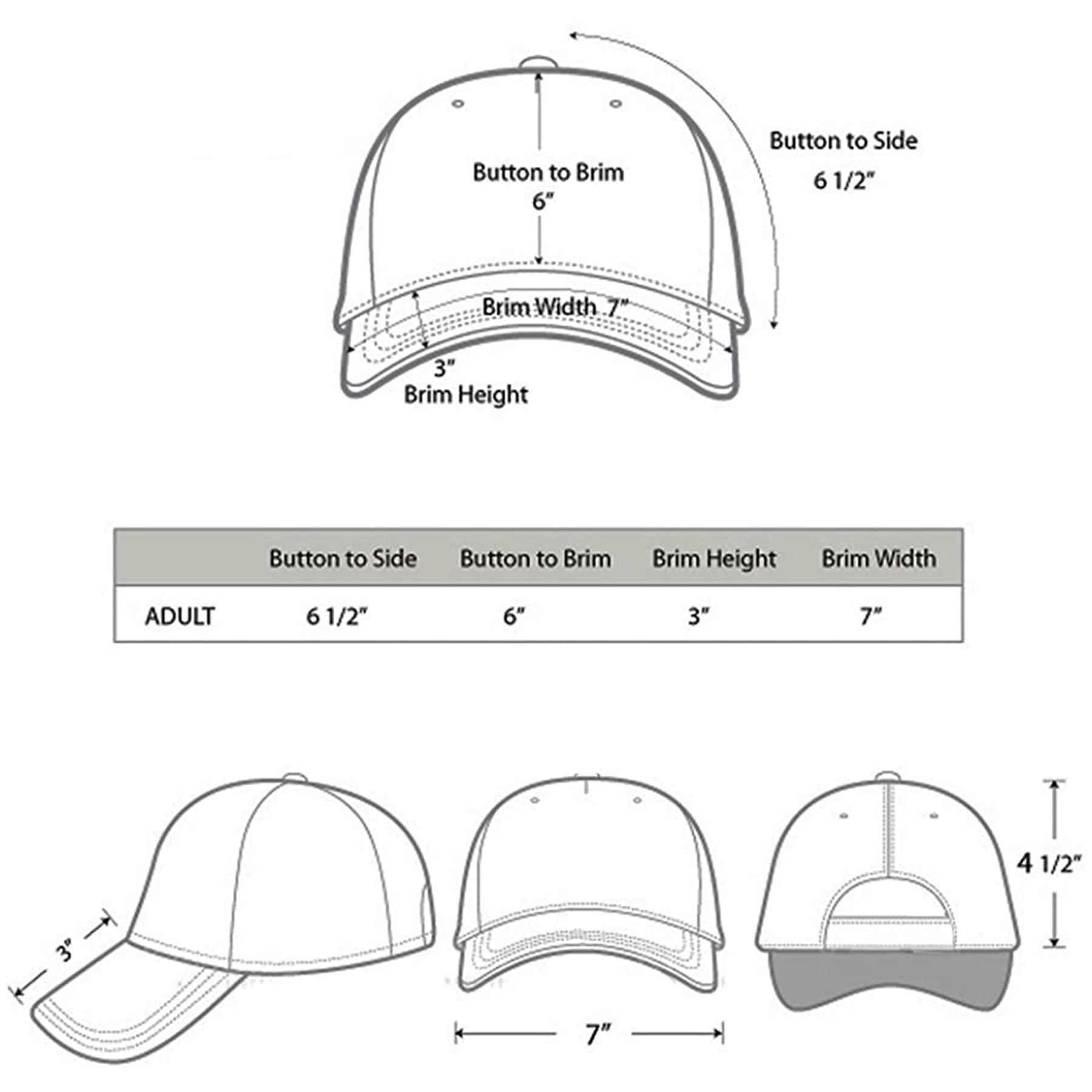 Classic Snapback Cap 5