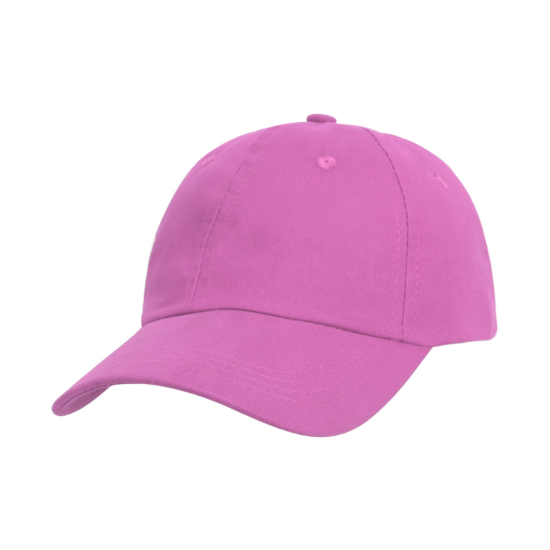 6 Panel Low Profile Unstructured Cotton Twill Baseball Cap 44