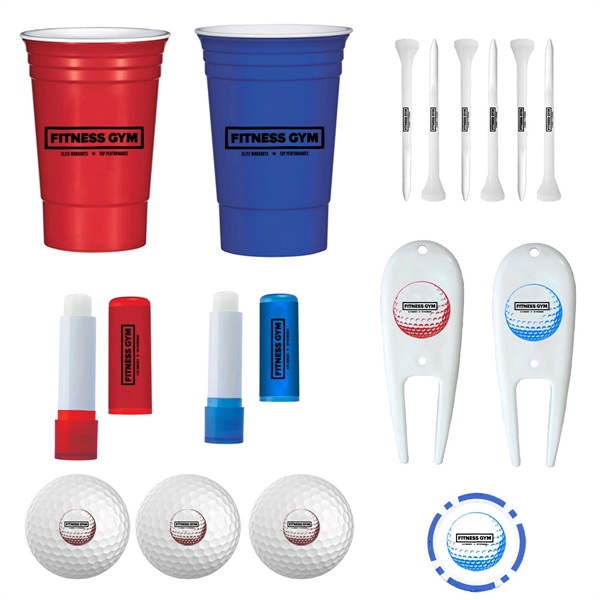 Golf Party Set for client welcome kits