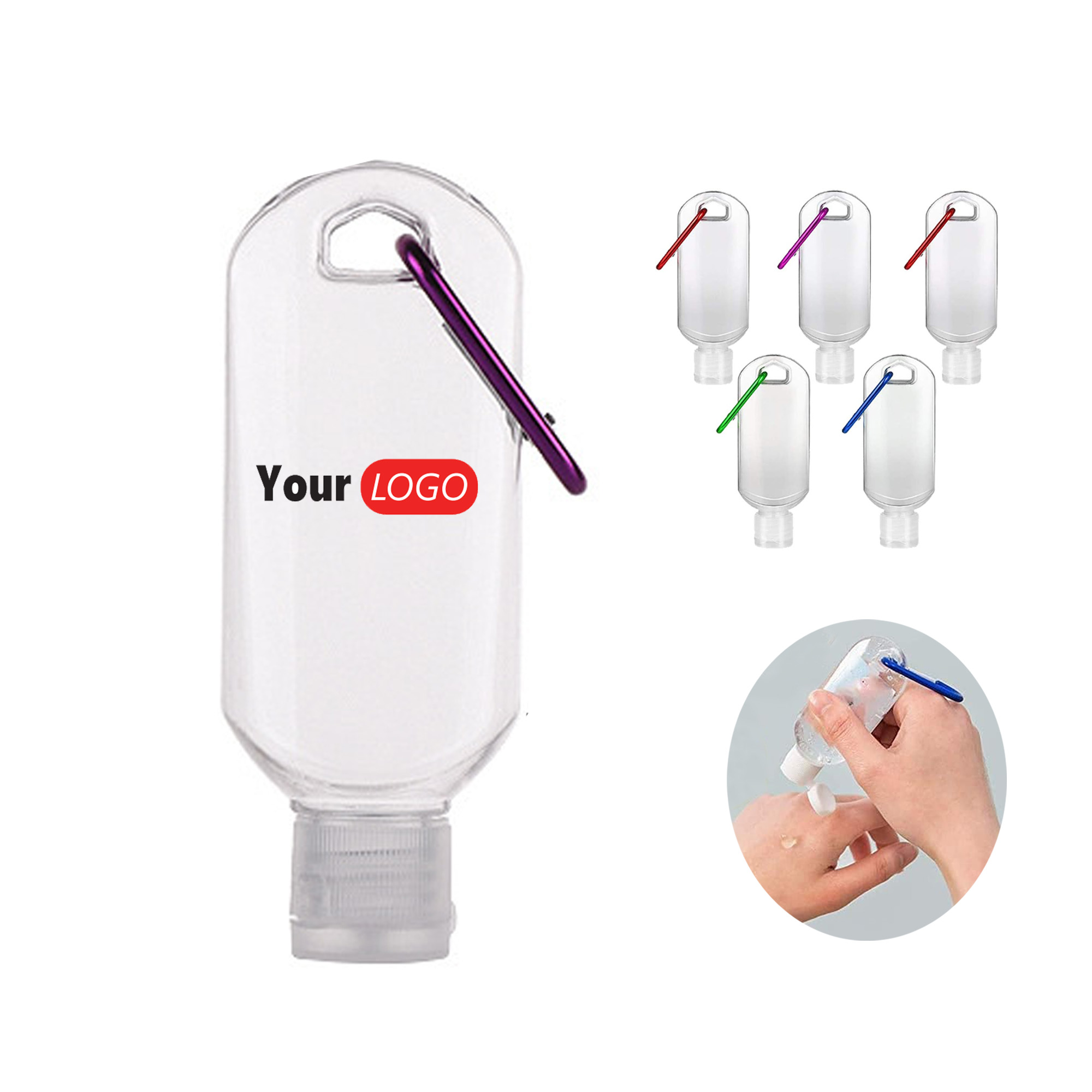Empty Hand Sanitizer Bottles