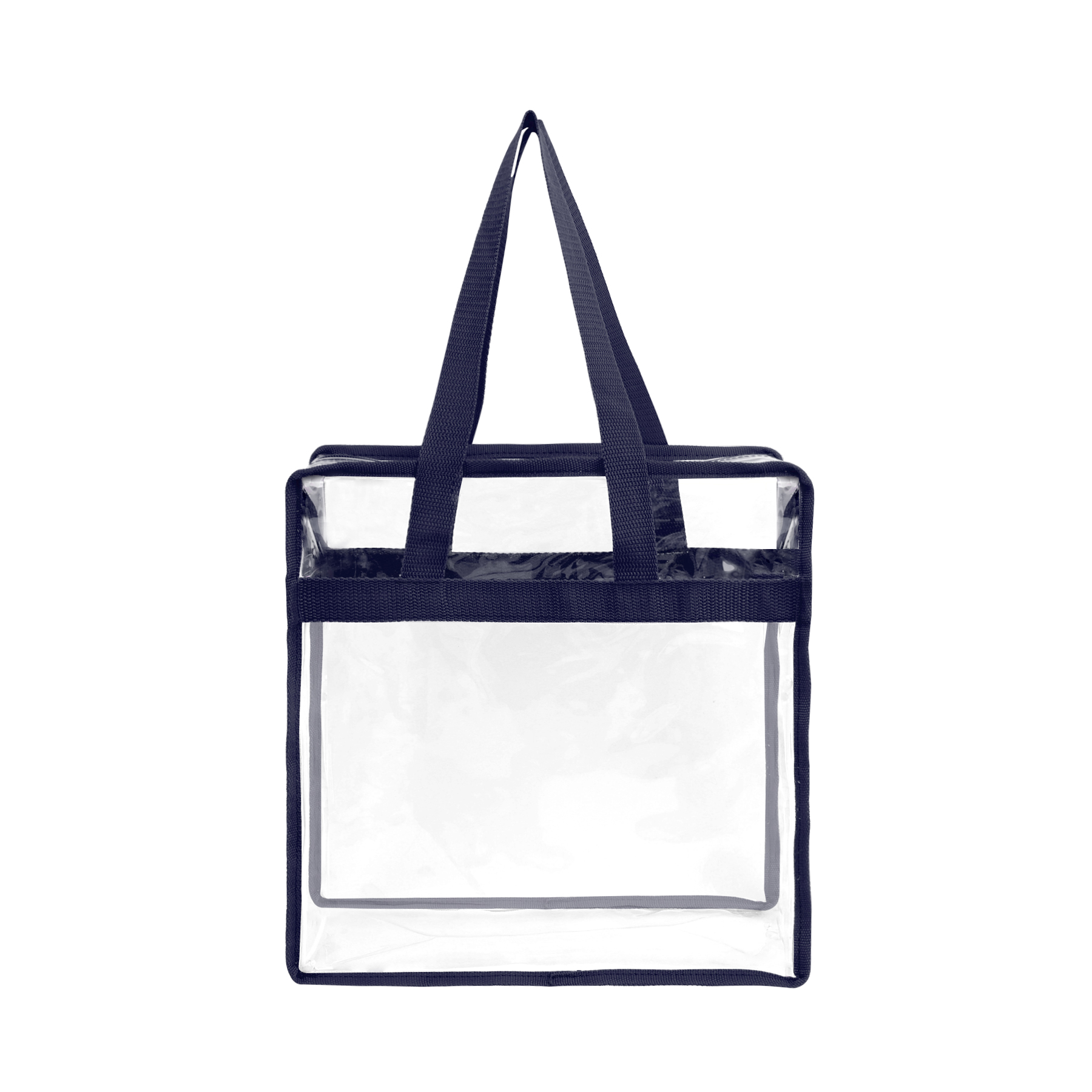 Stadium Approved Clear Zipper Tote Bag 41