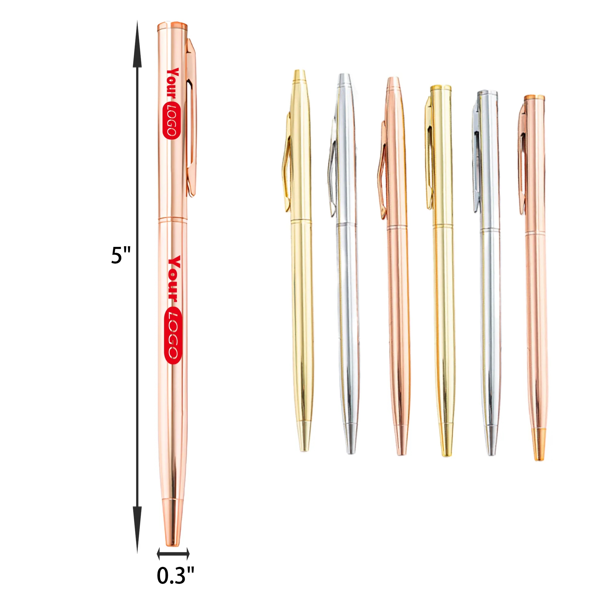 Clip Metal Ballpoint Pen