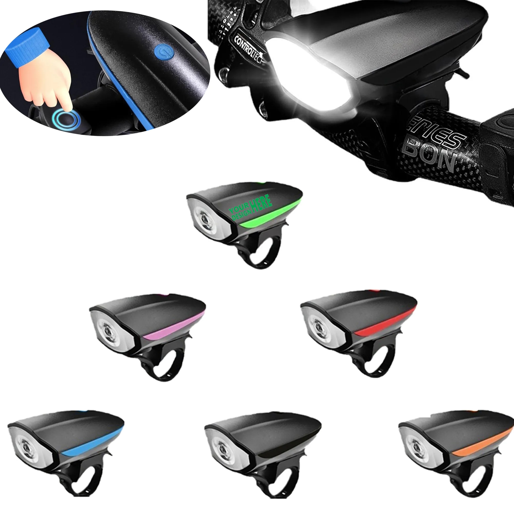 Portable Rechargeable Bicycle Headlight 4