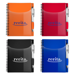 Sorbet Notebook Set with matching pen (PB2571).