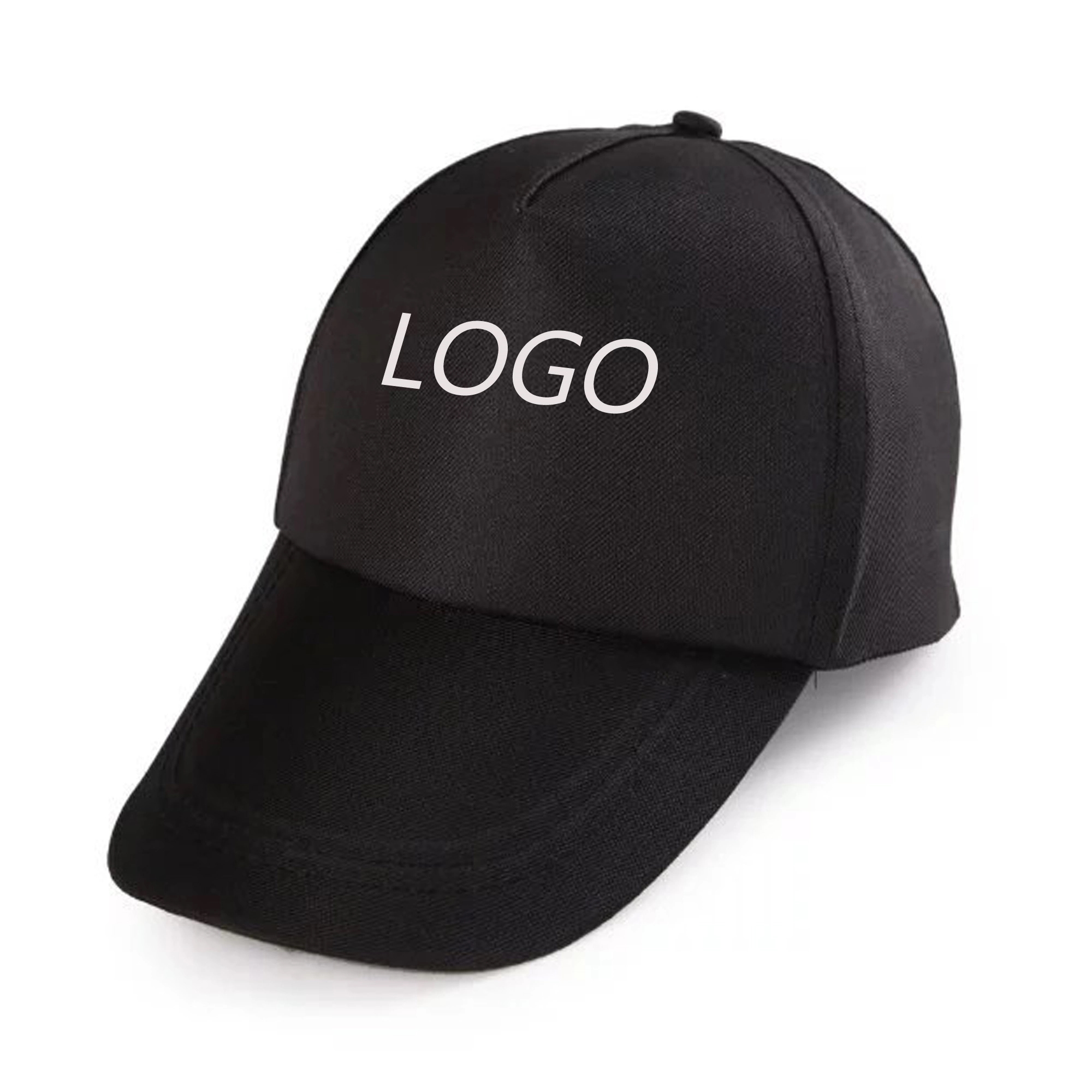 5 Panel Polyester Baseball Caps w/Plastic Snapback 7