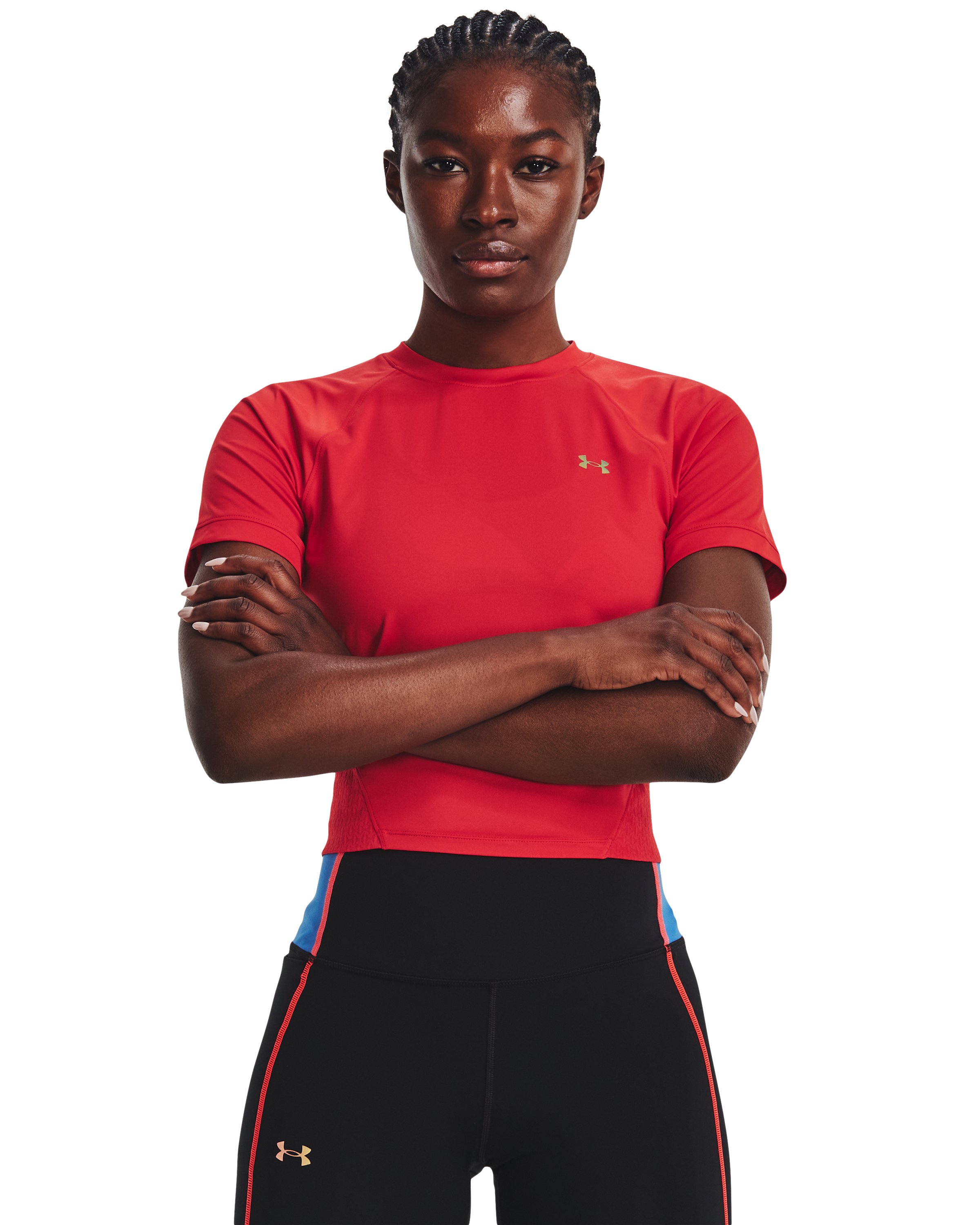 UA RUSH Perf Women's Short Sleeve Top 7