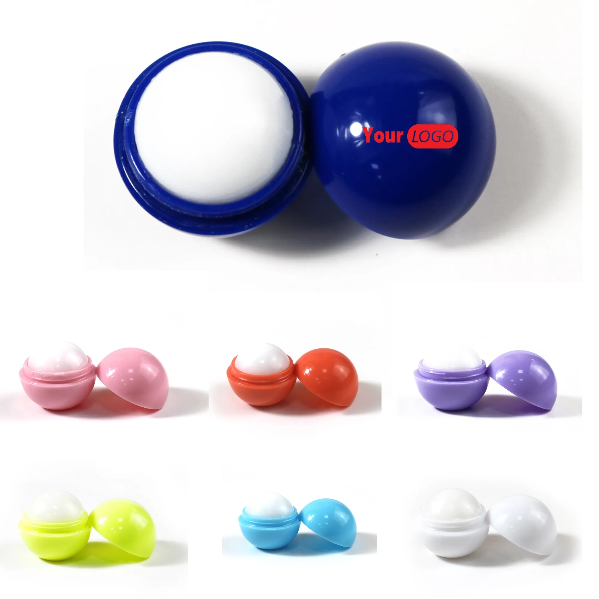 Round Ball Shape Lip Balm