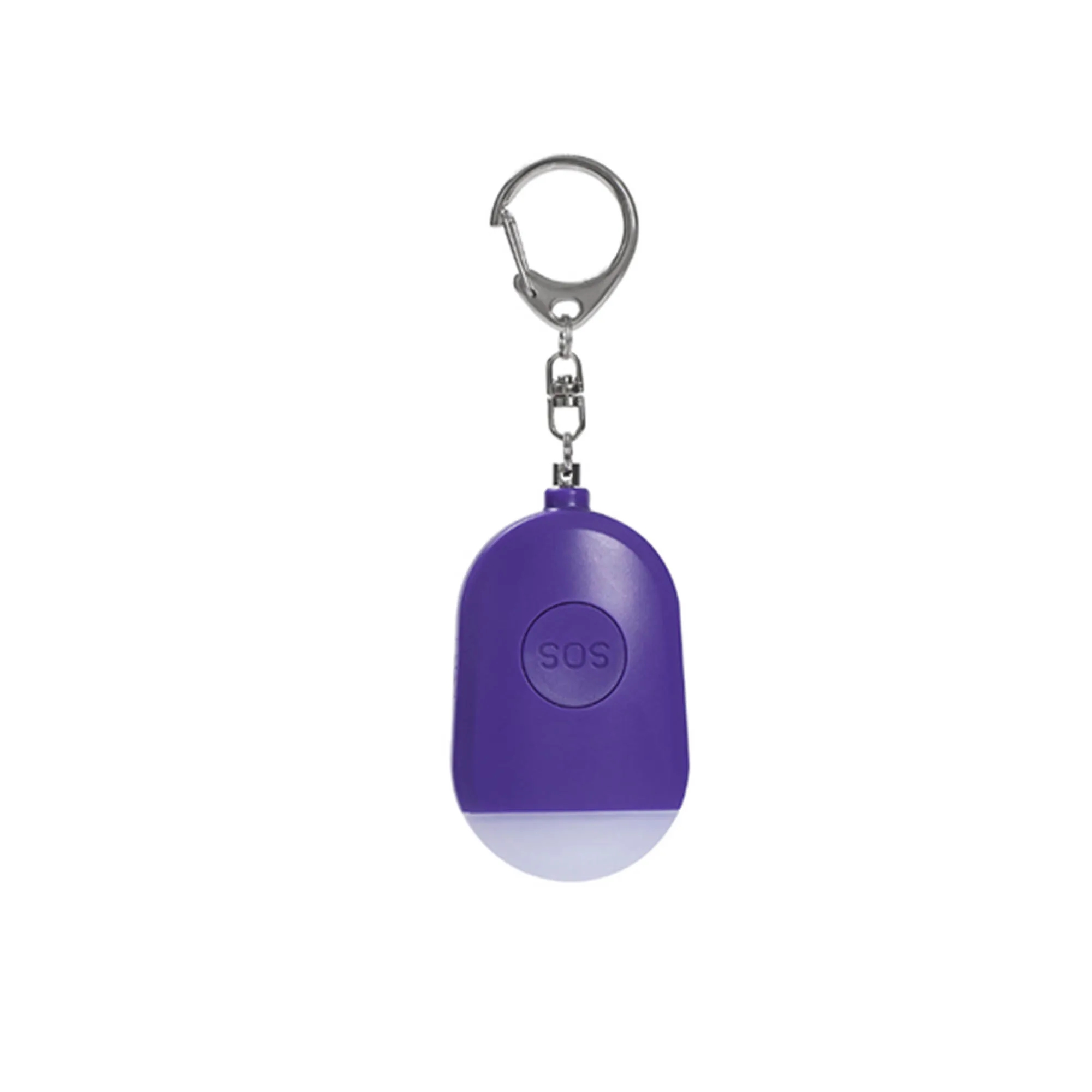 Simplified Portable Personal Alarm with LED and 130dB Sound 11