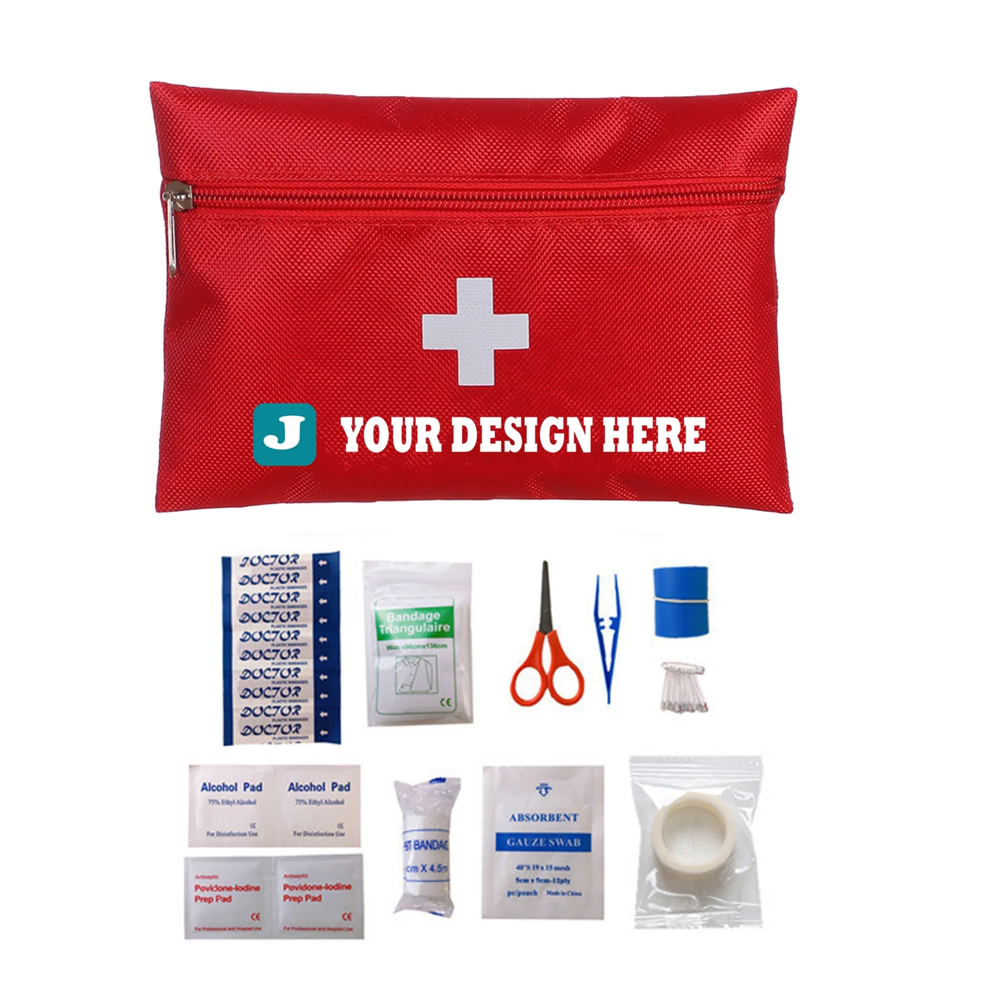 Sewting First Aid Kit w/ Zipper Pouch 6