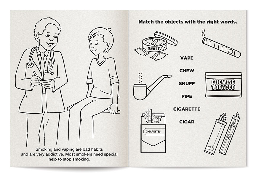 tobacco coloring pages Being Me and Tobacco-Free! Color Me Poster May 31 No Tobacco Day