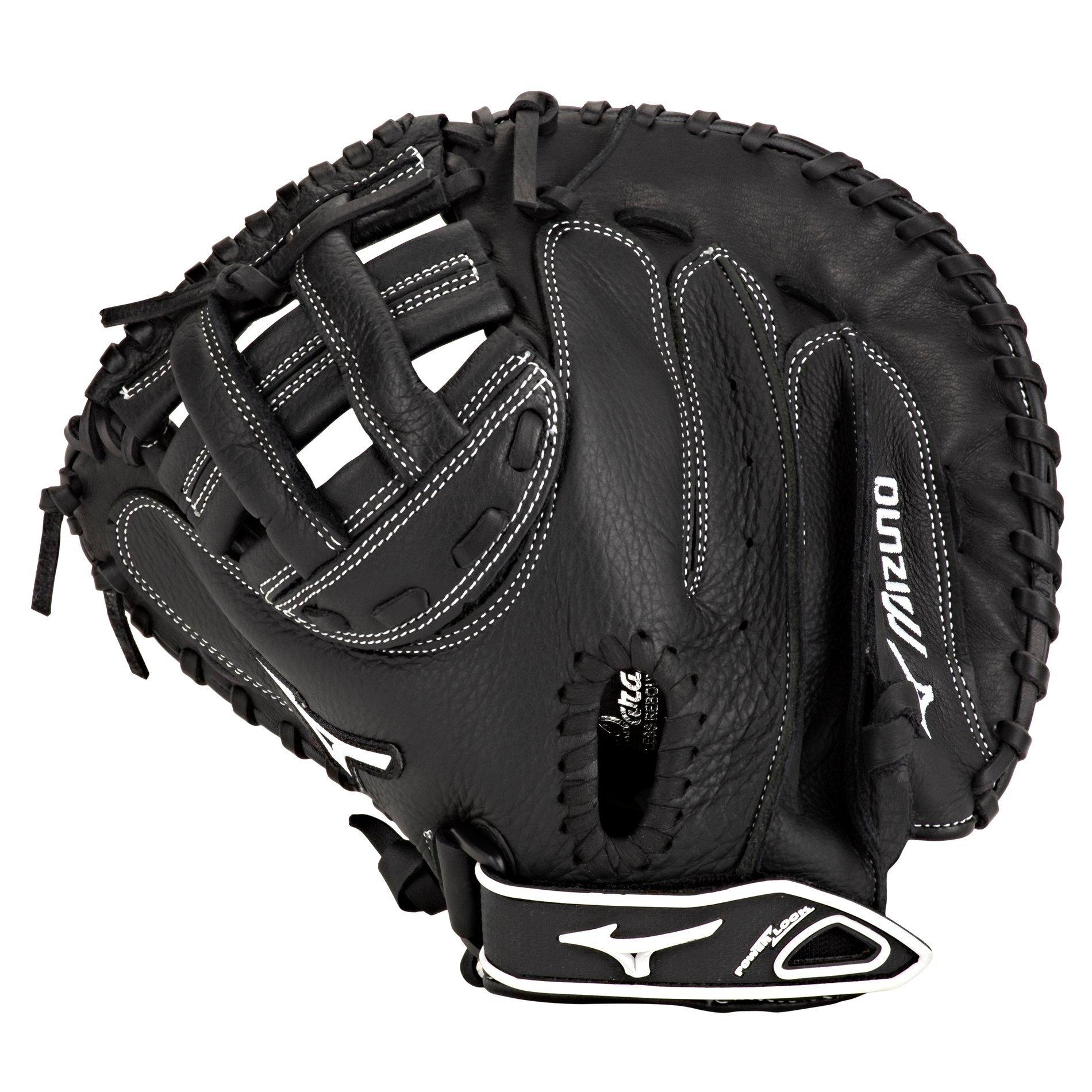 Prospect Series Youth Fastpitch Catcher's Mitt 32.5", H Web, ButterSoft Palm Liner, Full Grain Leat 14