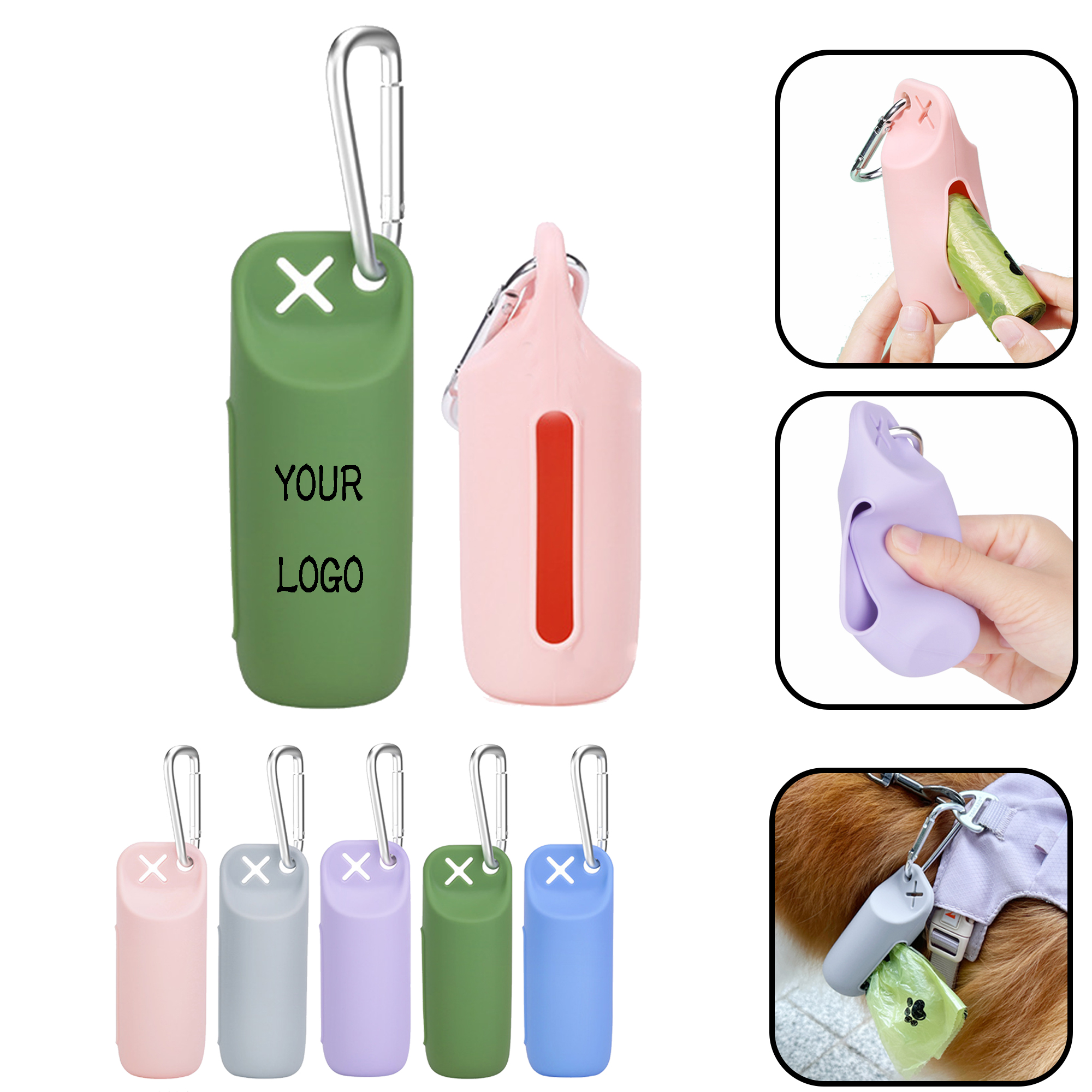 MOQ 30 PCS Poop Bag Dispenser 2