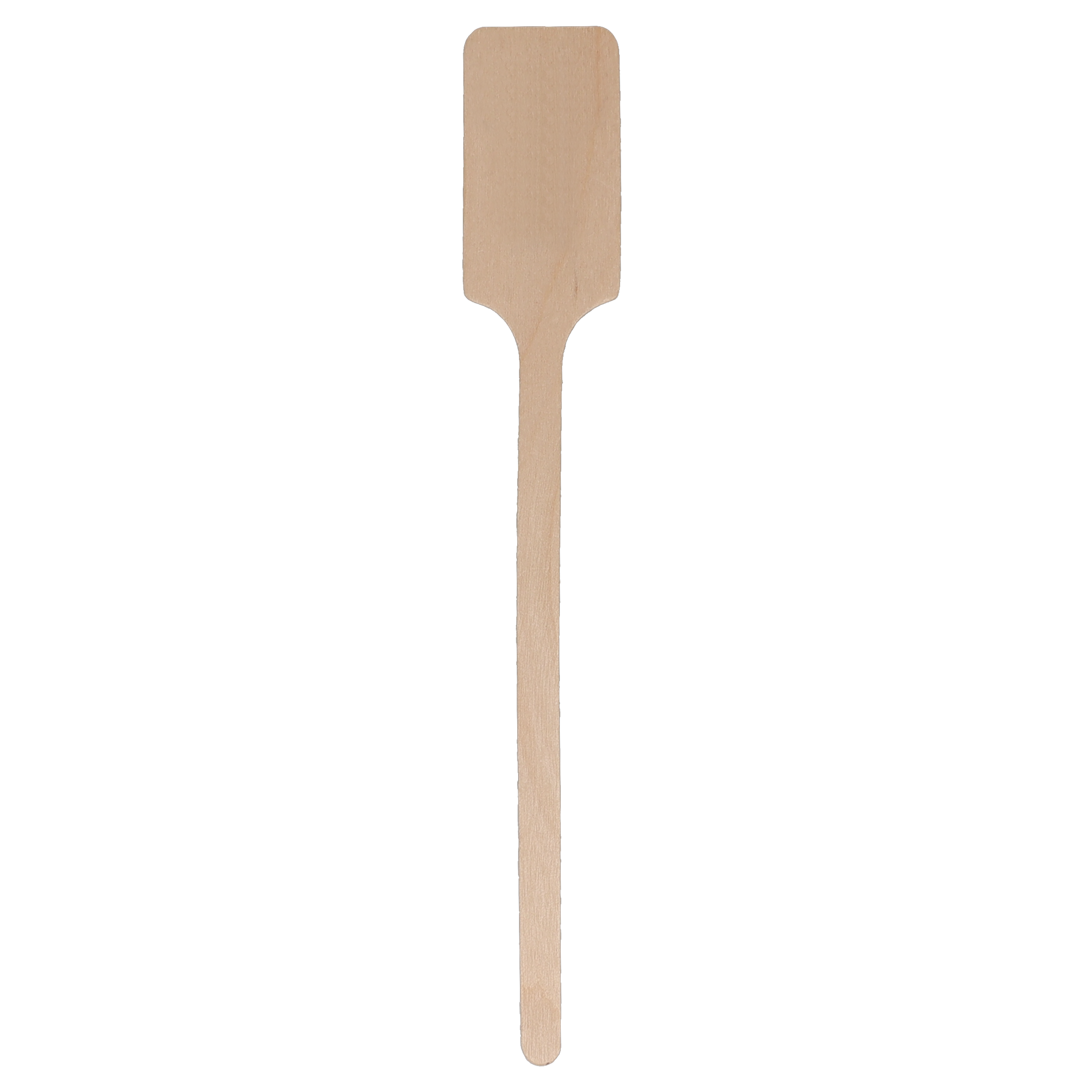 Wood Drink Stirrer 6.250" Upright Rectangle Tradition Print 6